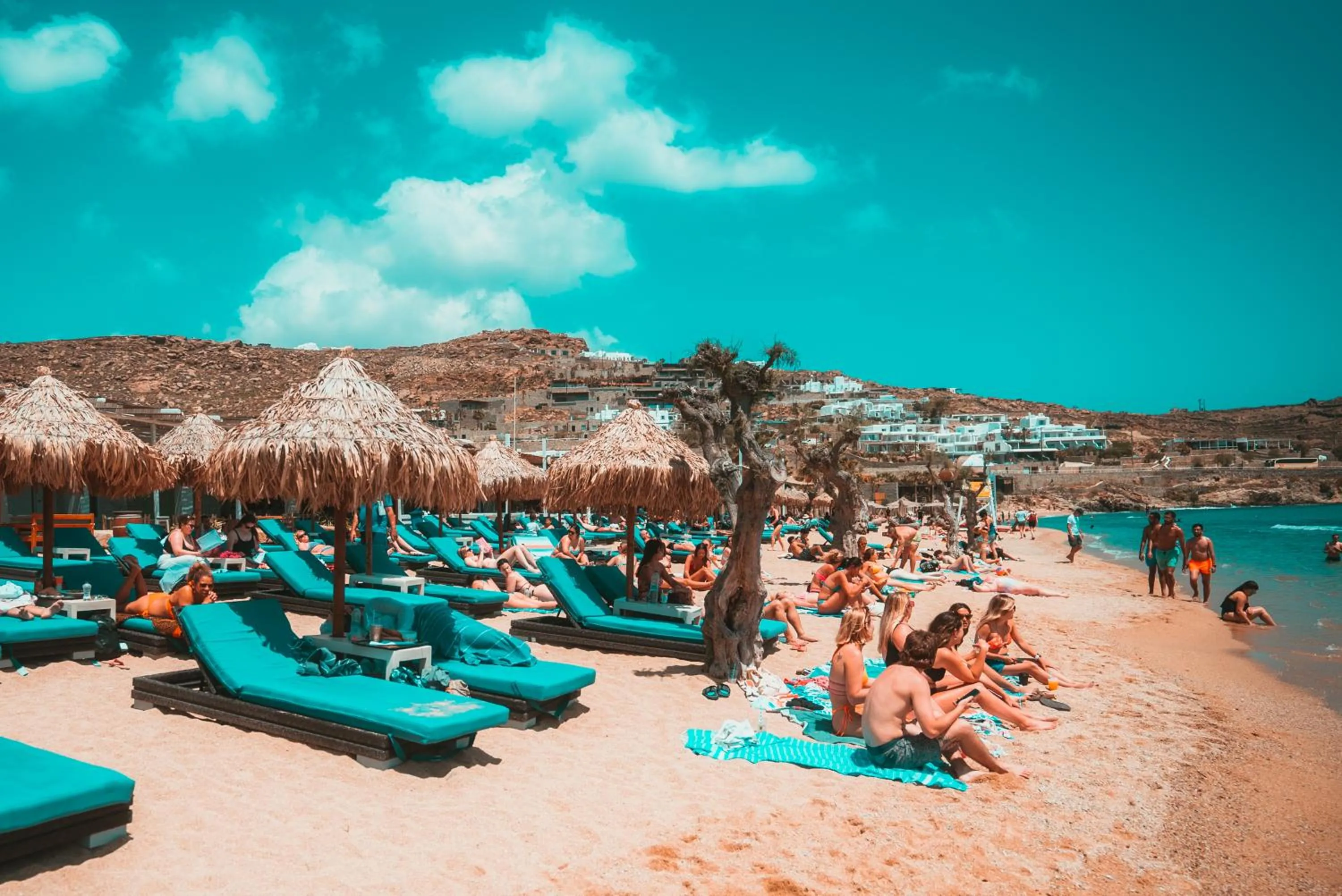 sunbed in Paradise Beach Resort