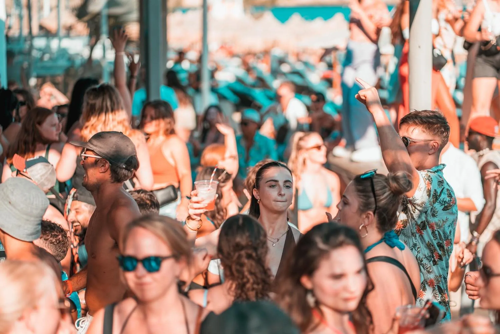 People in Paradise Beach Resort