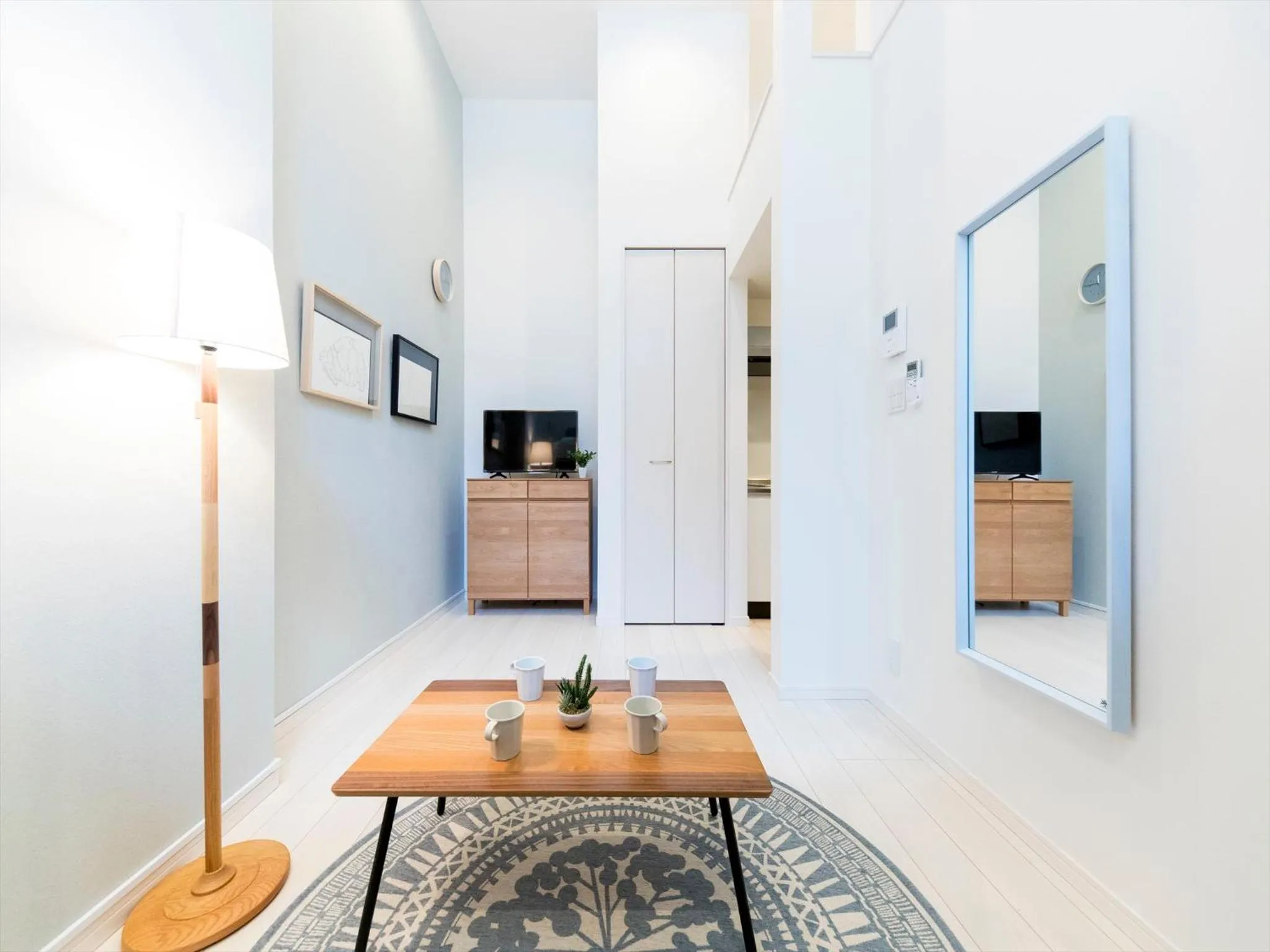 Living room in TRIP POD TAKASAGO A