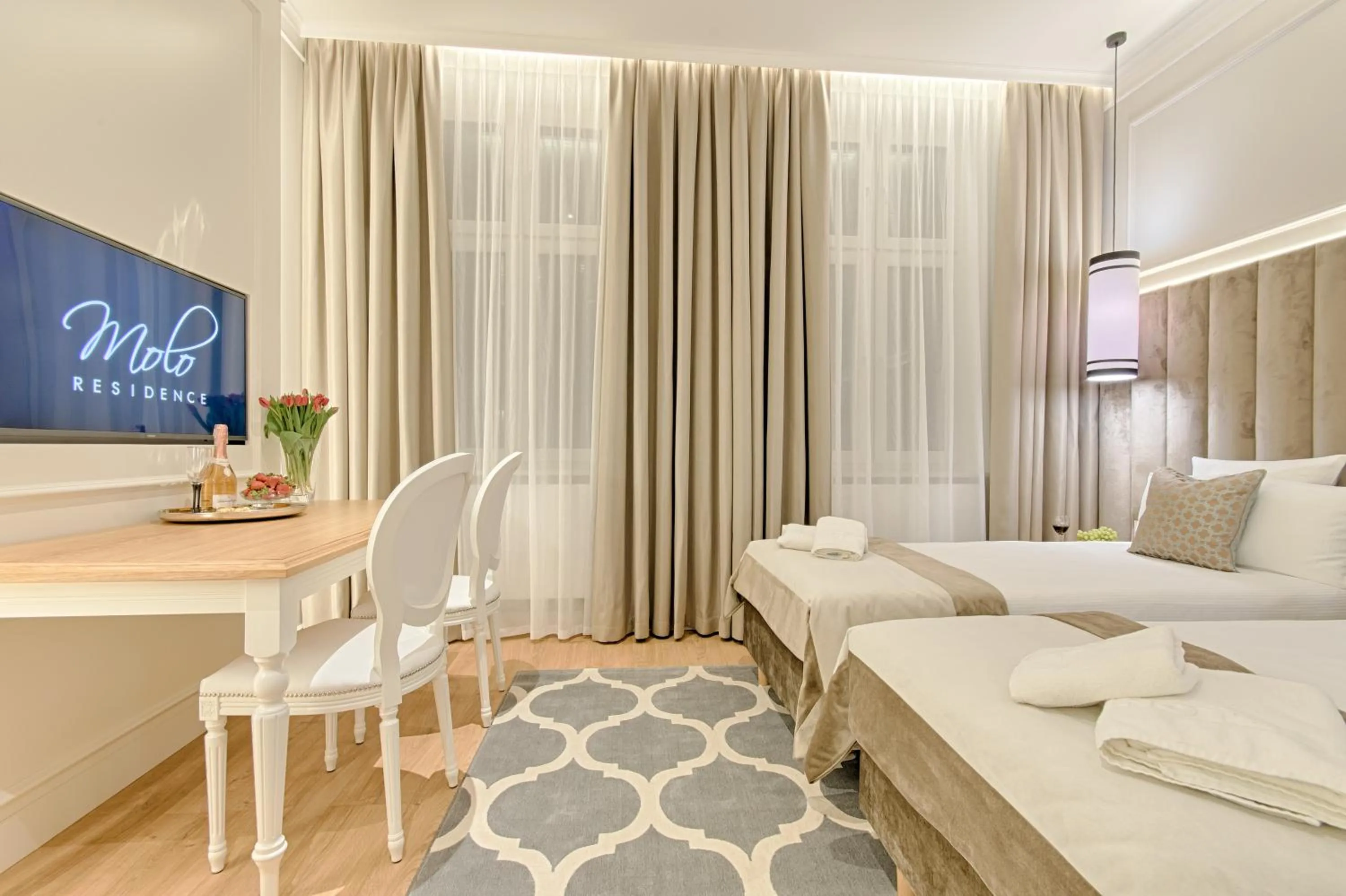 Photo of the whole room, Bed in Apartamenty Molo Residence