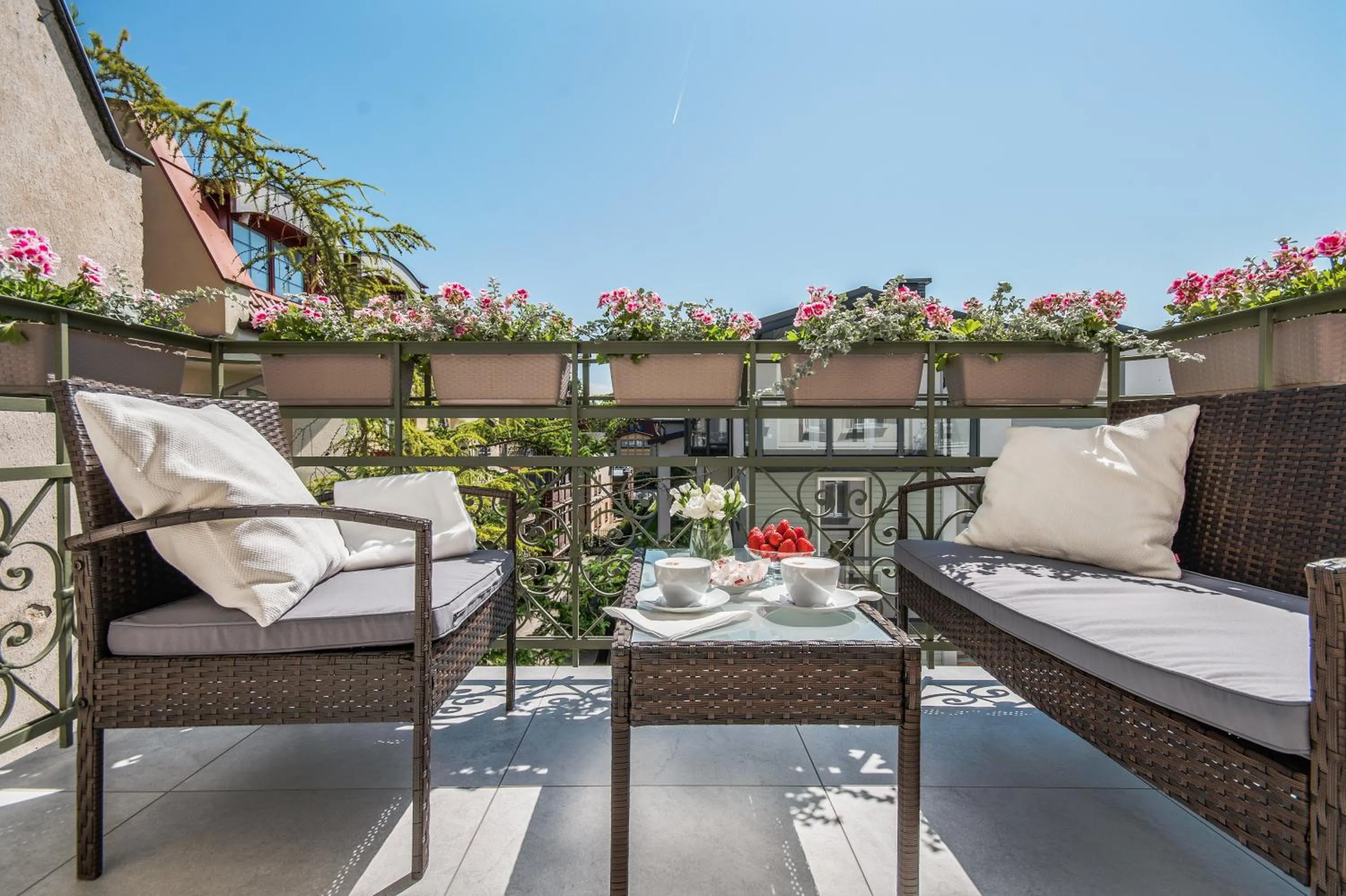 Balcony/Terrace in Apartamenty Molo Residence