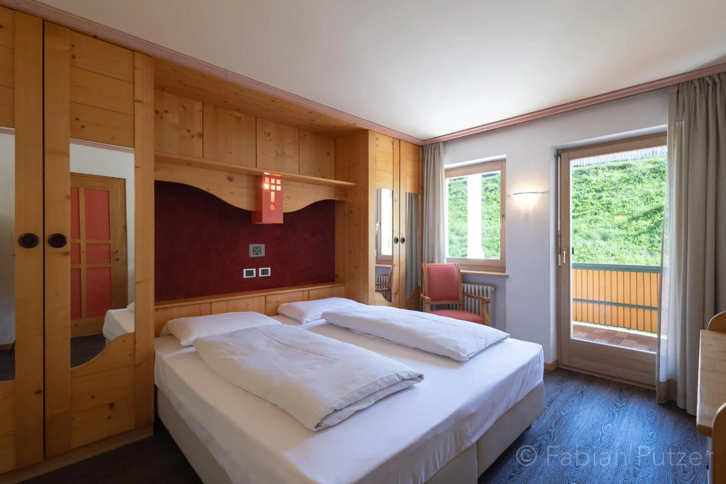 Bed in Ciasa La Rô