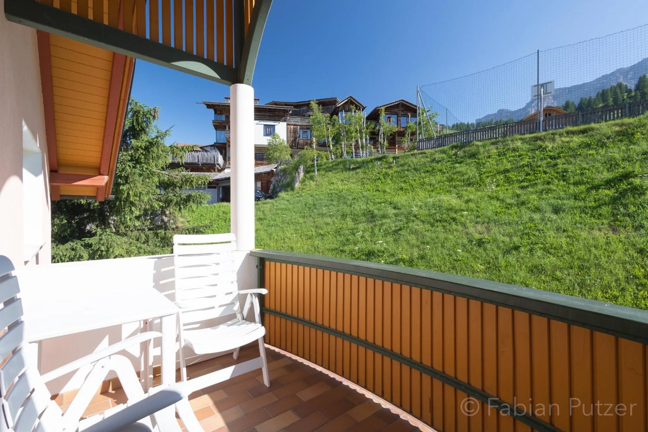 Balcony/Terrace in Ciasa La Rô