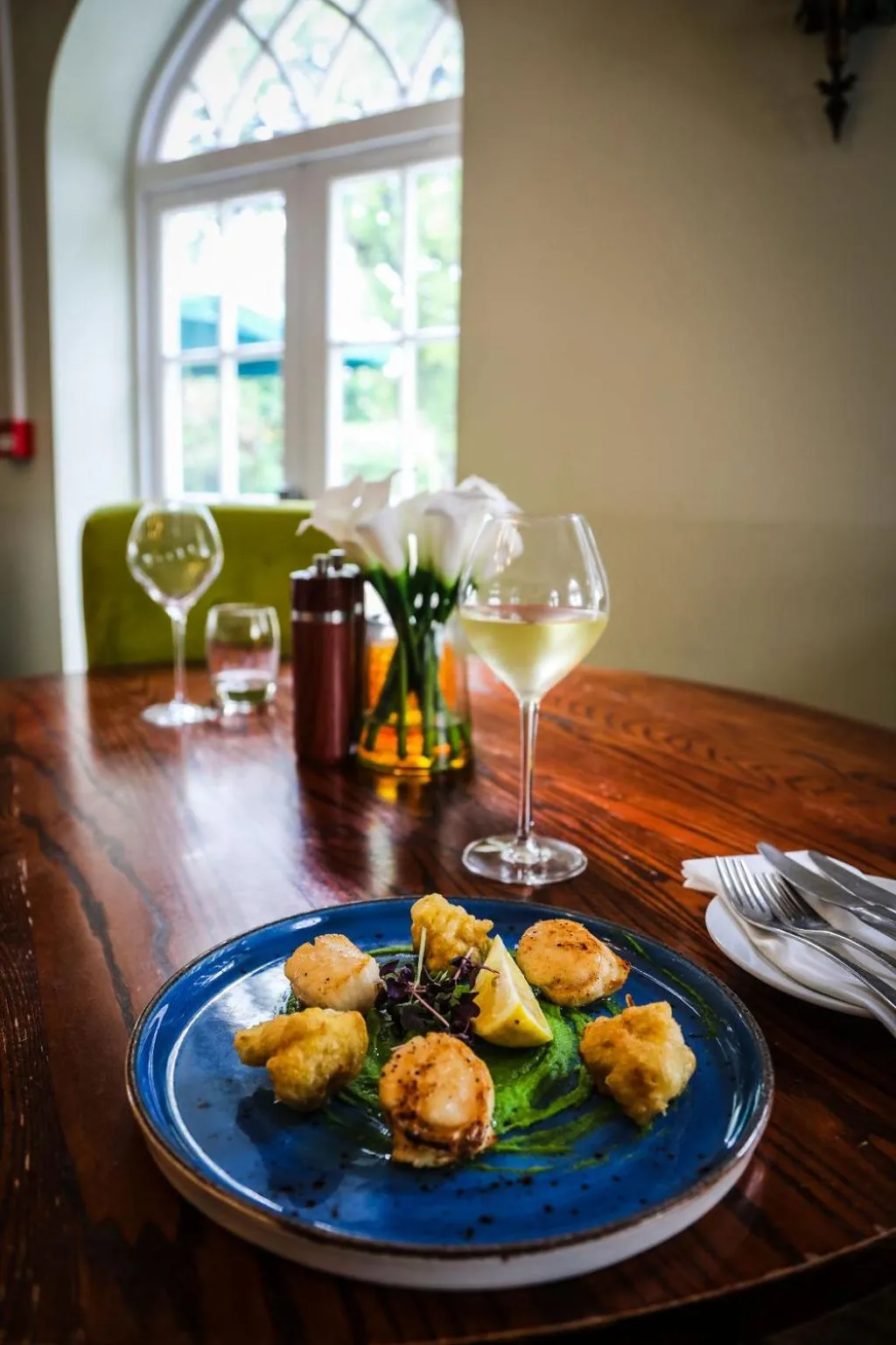 Food and drinks in Angmering Manor Hotel