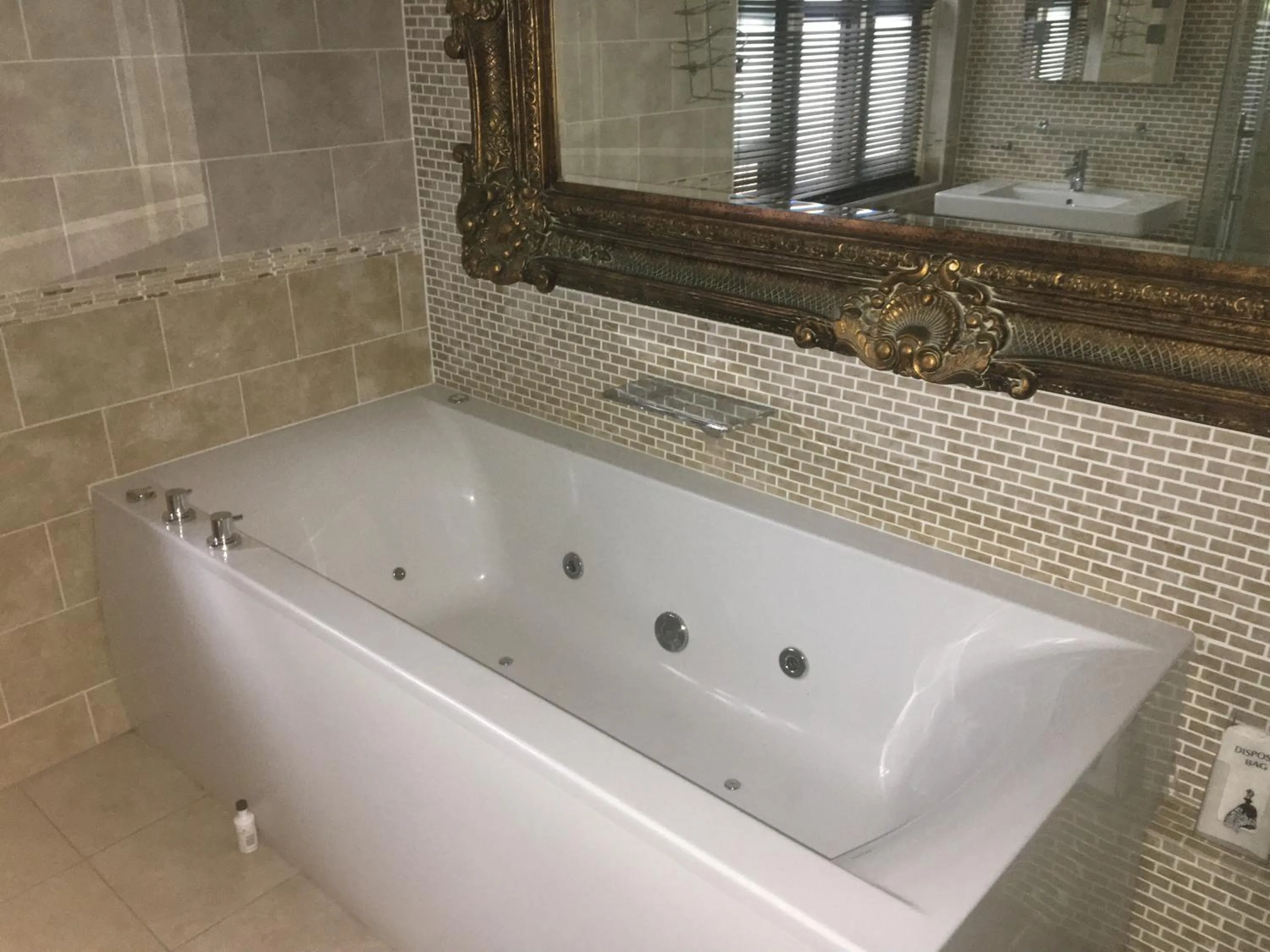 Bathroom in Angmering Manor Hotel