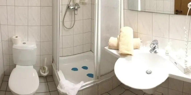 Shower in Hotel Kiebitz an der Ostsee