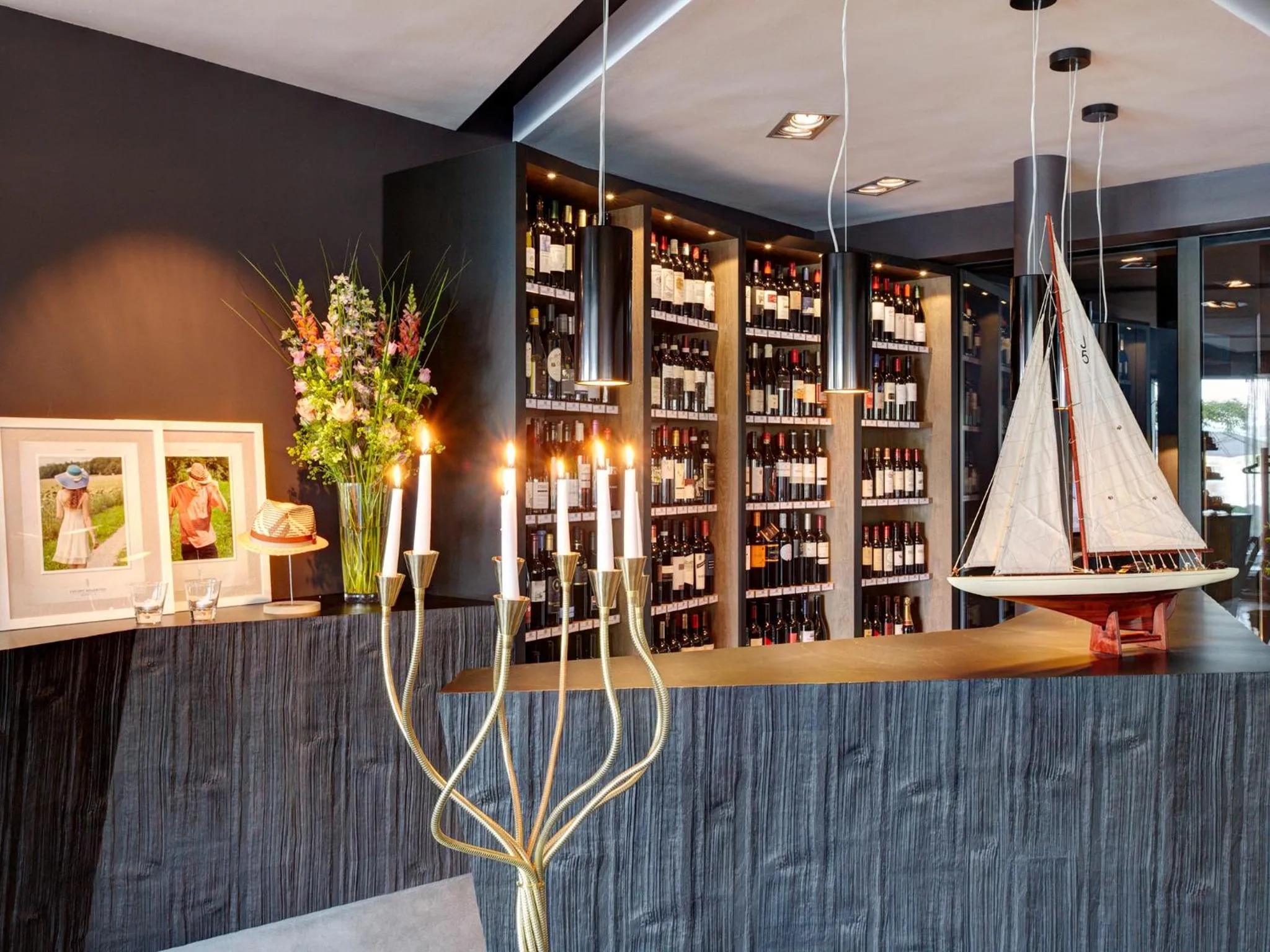 Lobby or reception in Hotel-Restaurant-Schifflände