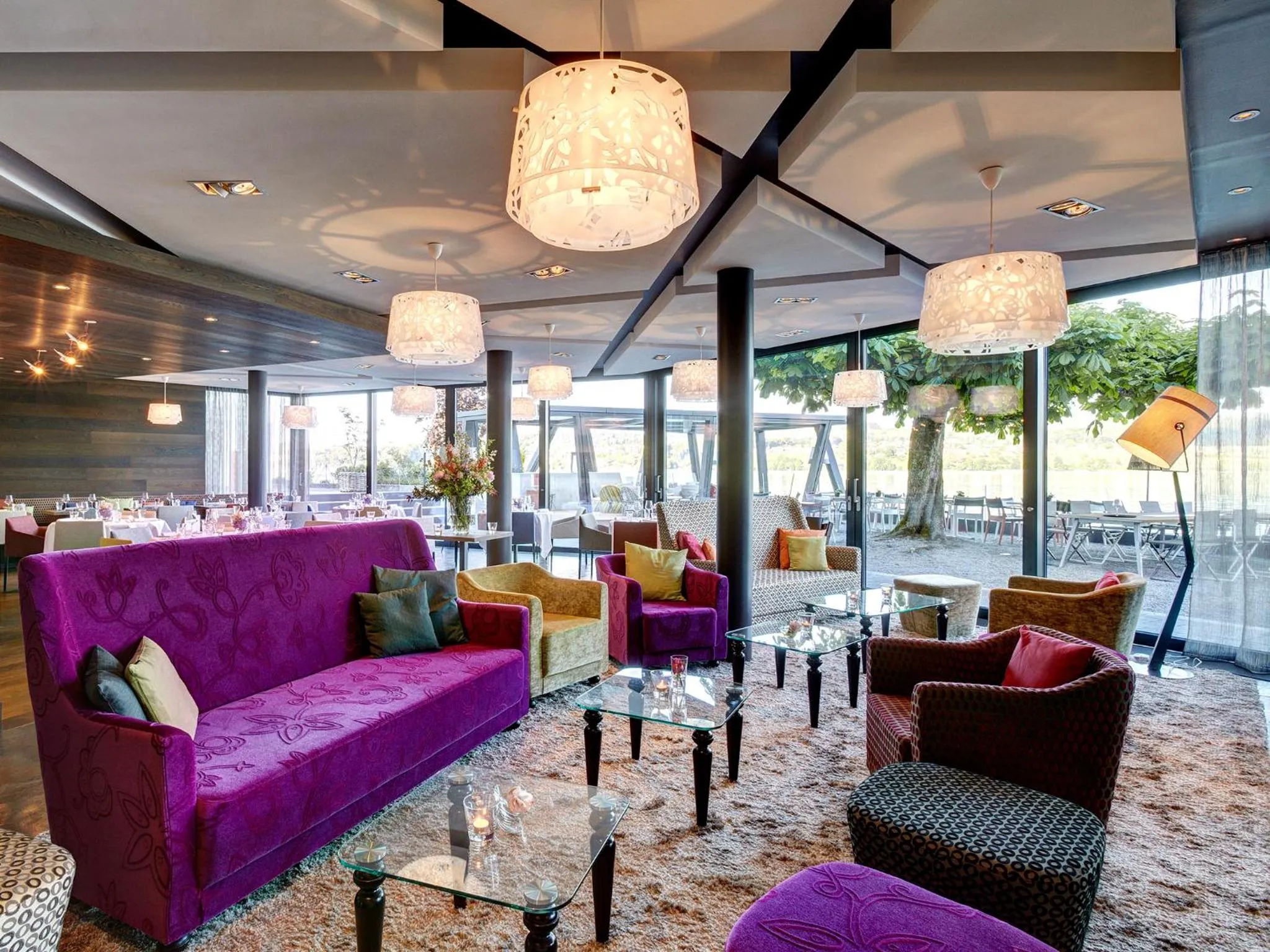 Lobby or reception in Hotel-Restaurant-Schifflände