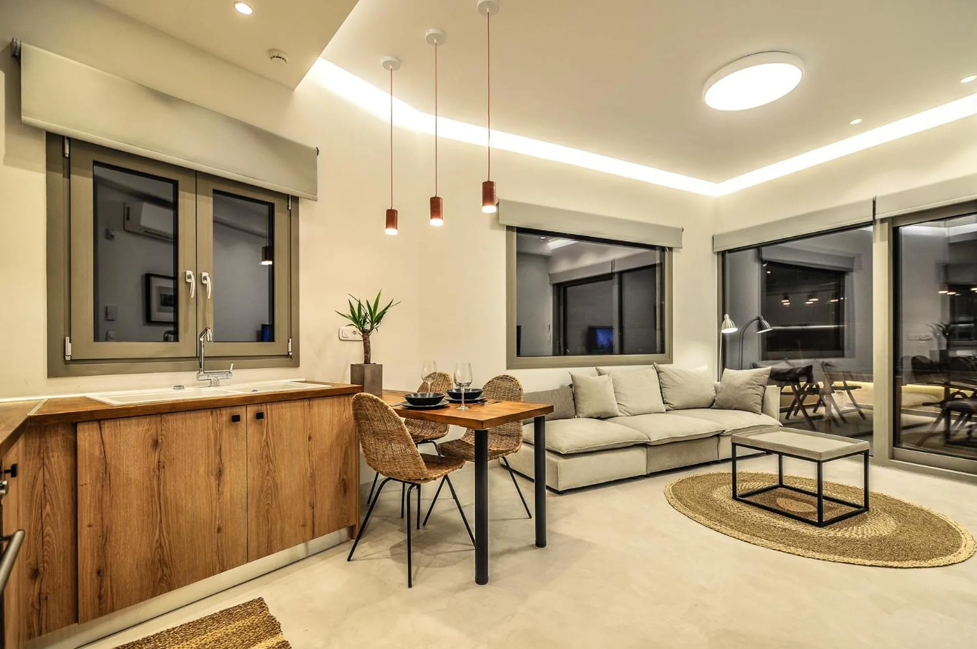 Living room in The Central Boutique Apartments