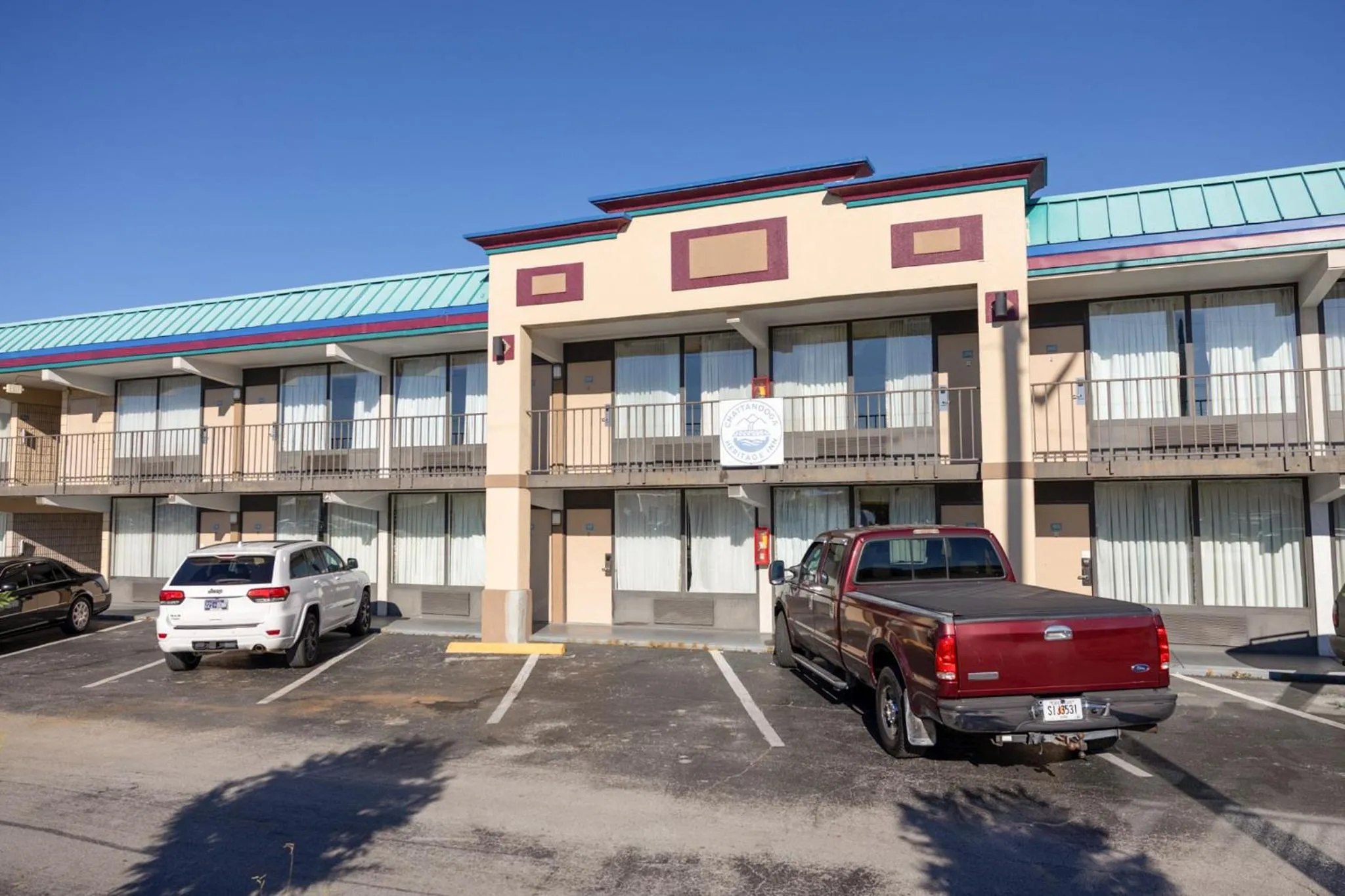 Property building in Chattanooga Heritage Inn