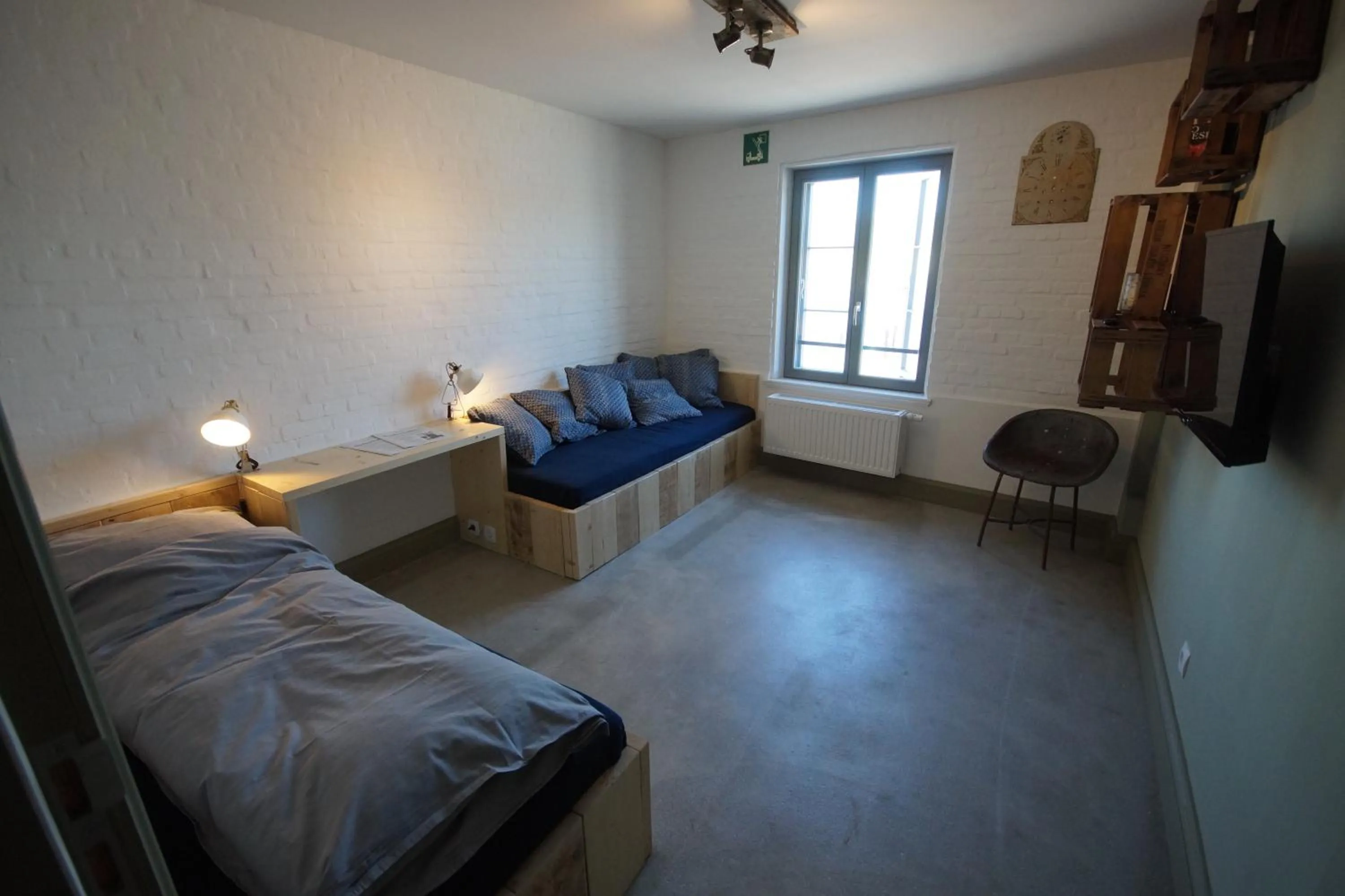Photo of the whole room, Bed in Seemannsheim Hostel Flensburg