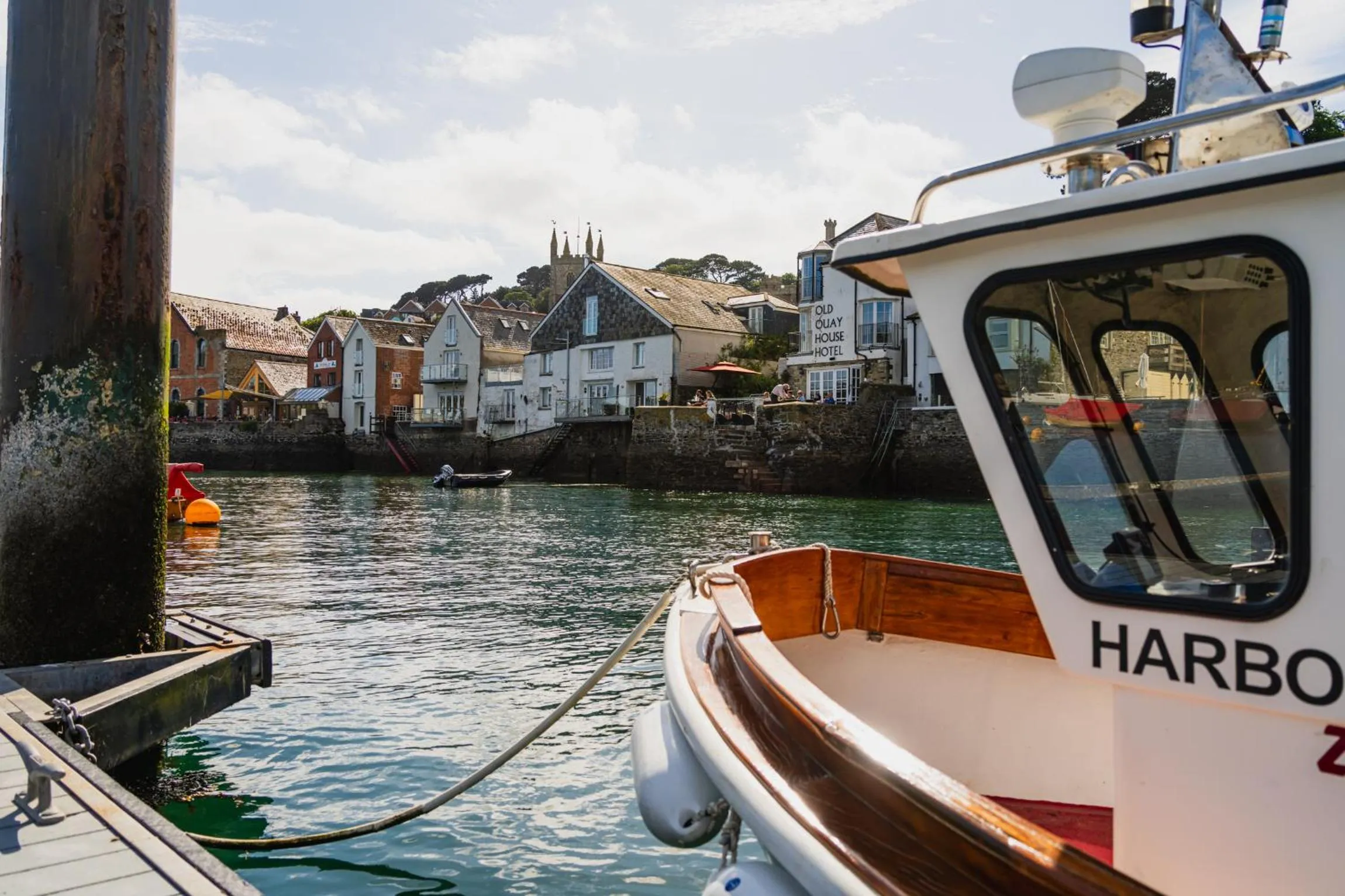 Natural landscape in The Old Quay House Hotel