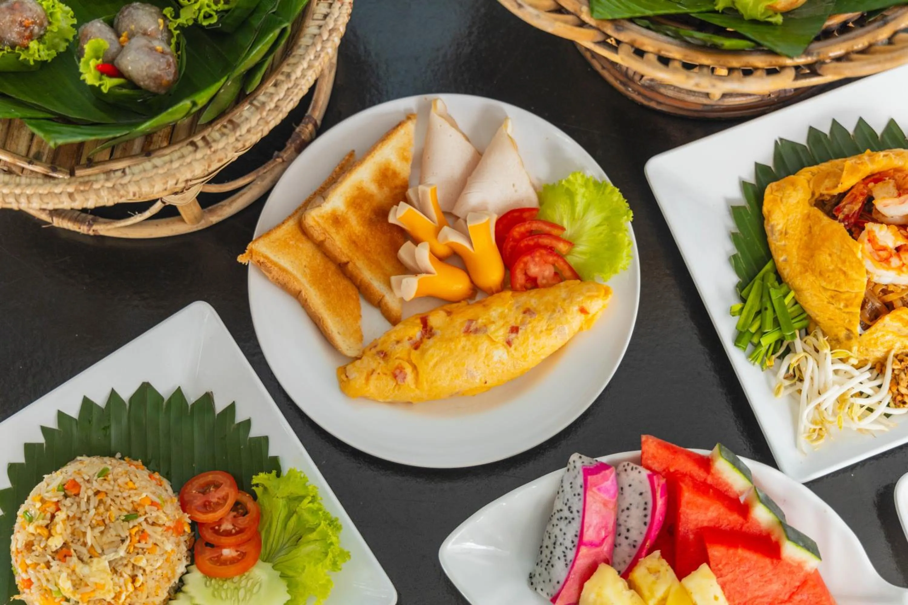 Breakfast in Dong Talay Lipe Beach Resort