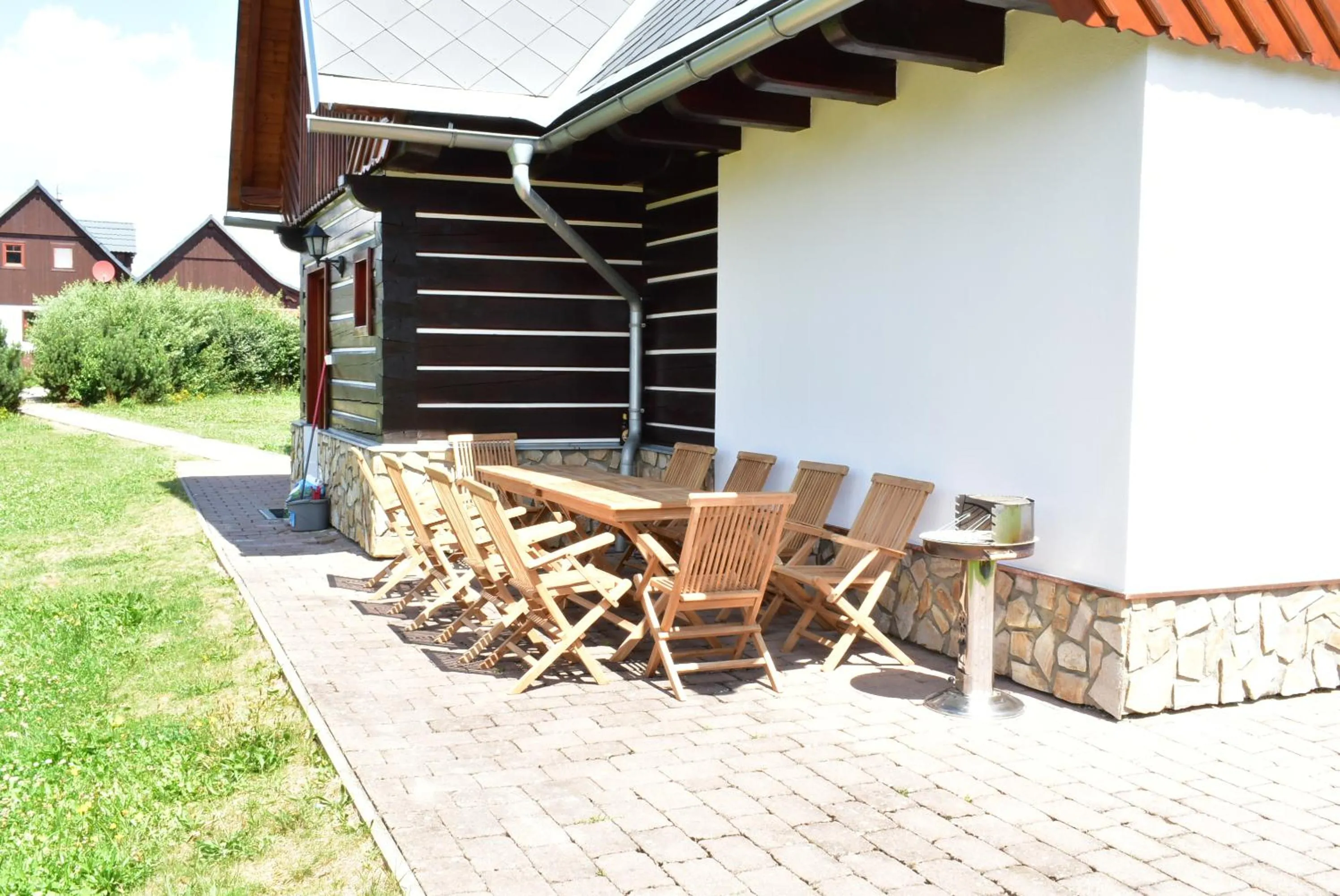 Seating area in Villa Harta II MAGDA