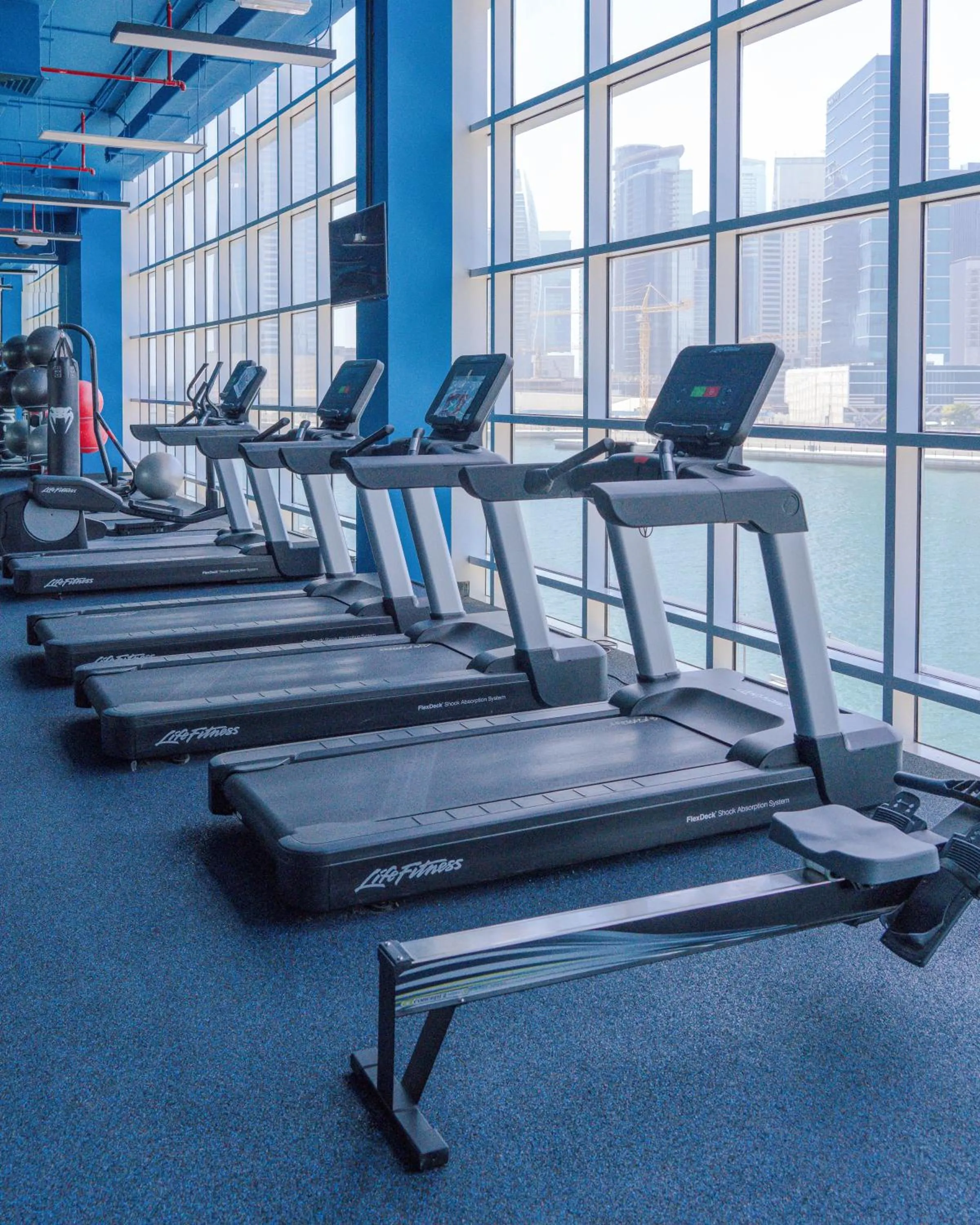 Fitness centre/facilities in Canal Central Hotel Business Bay