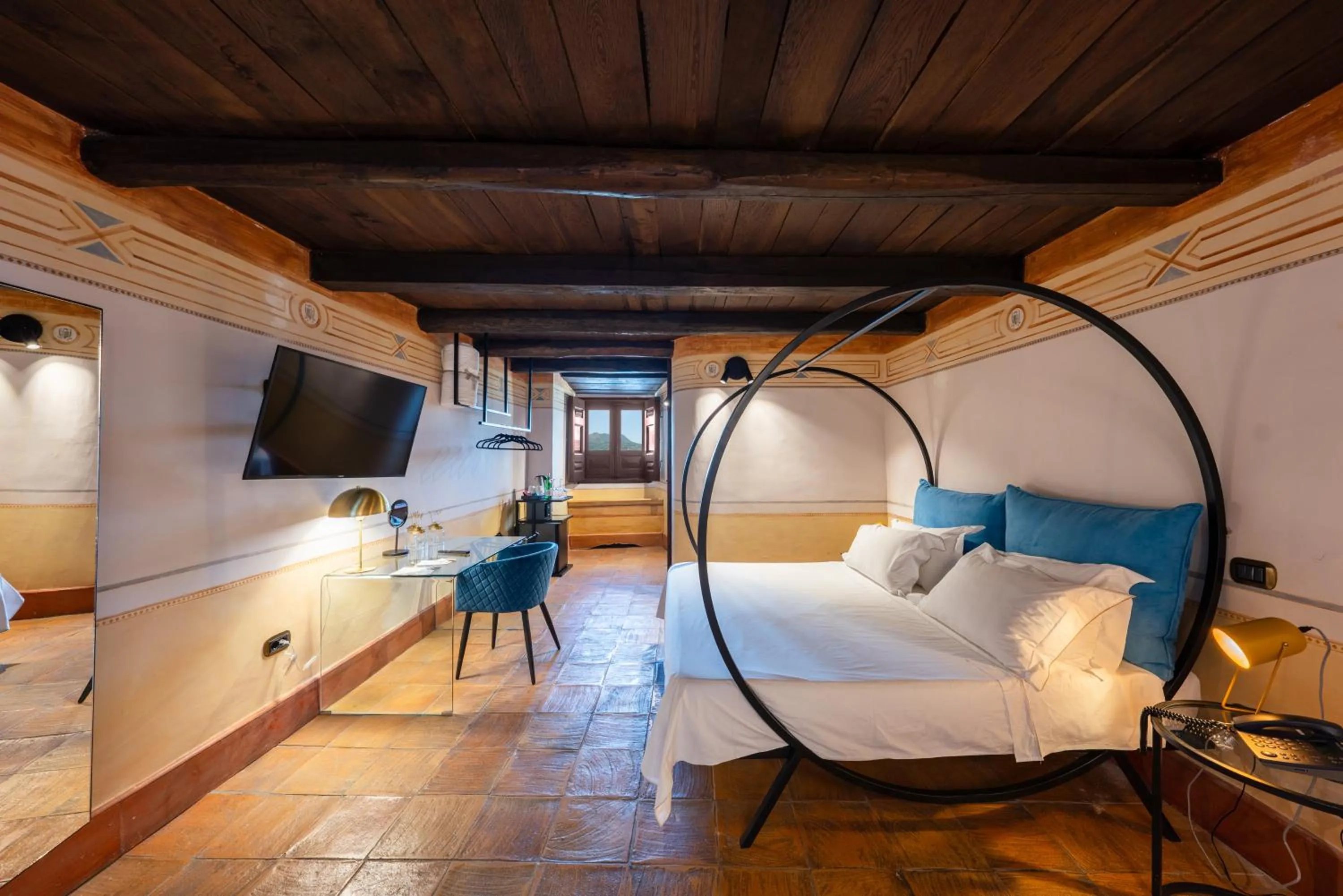 Photo of the whole room in Castello di Limatola