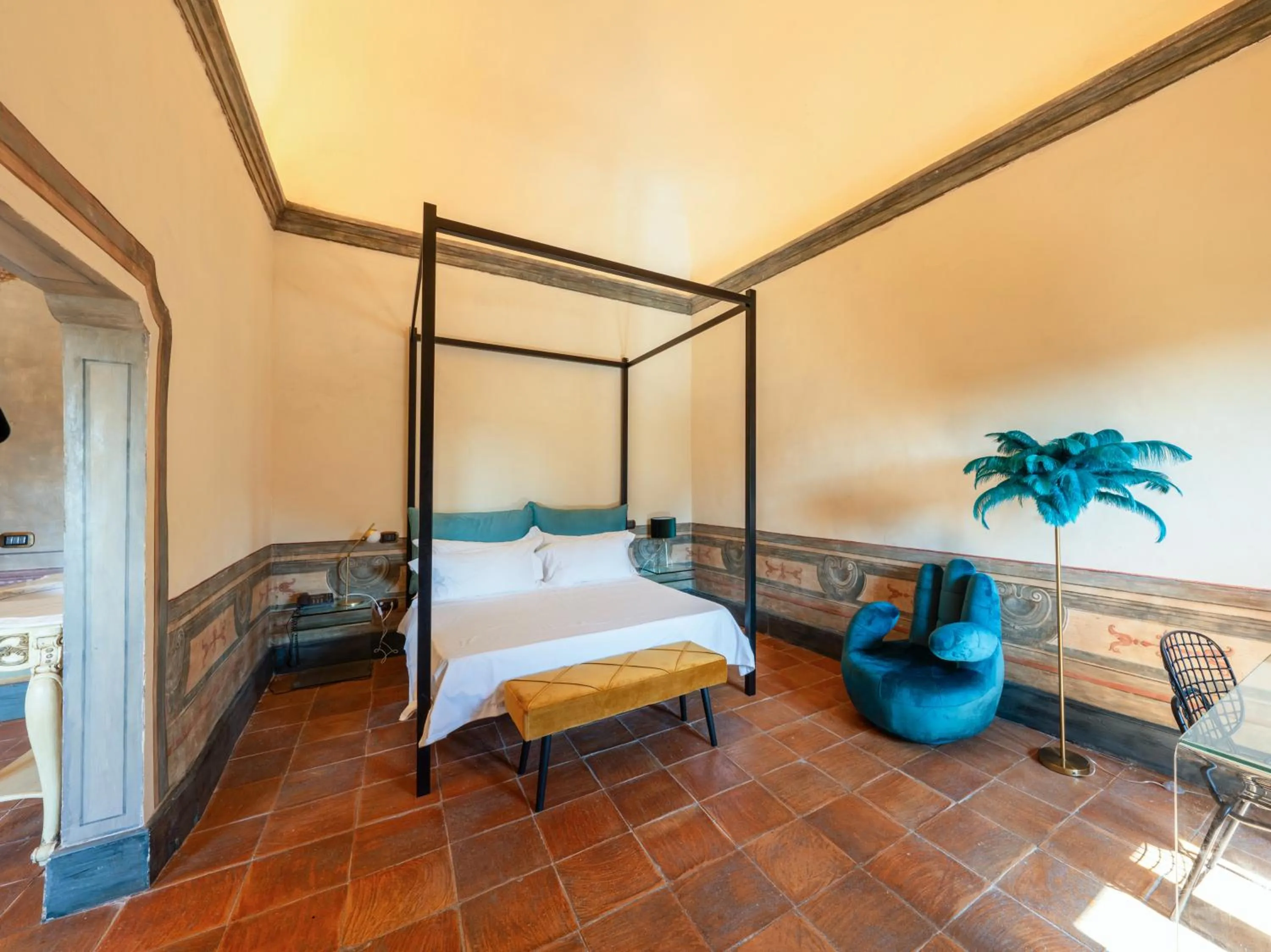 Bed in Castello di Limatola