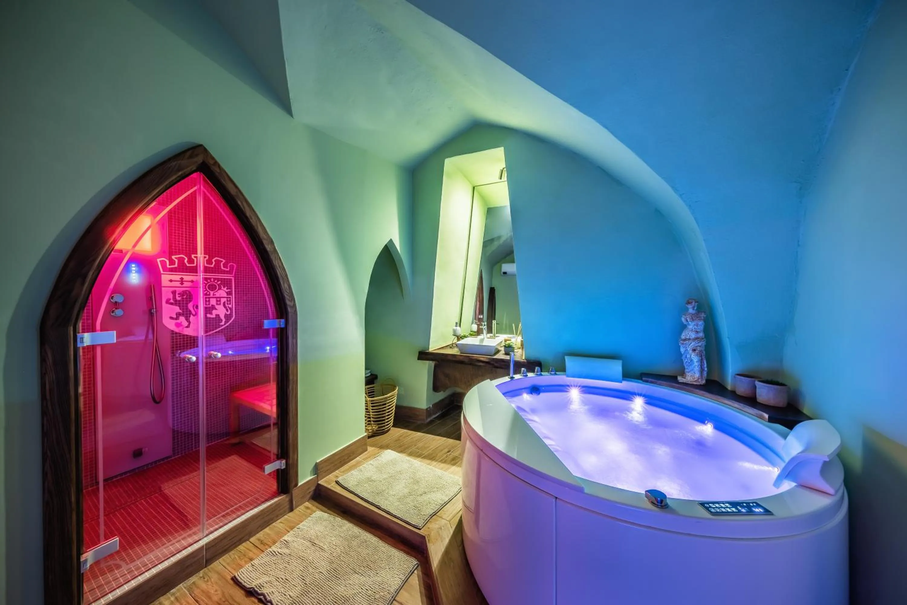 Steam room in Castello di Limatola