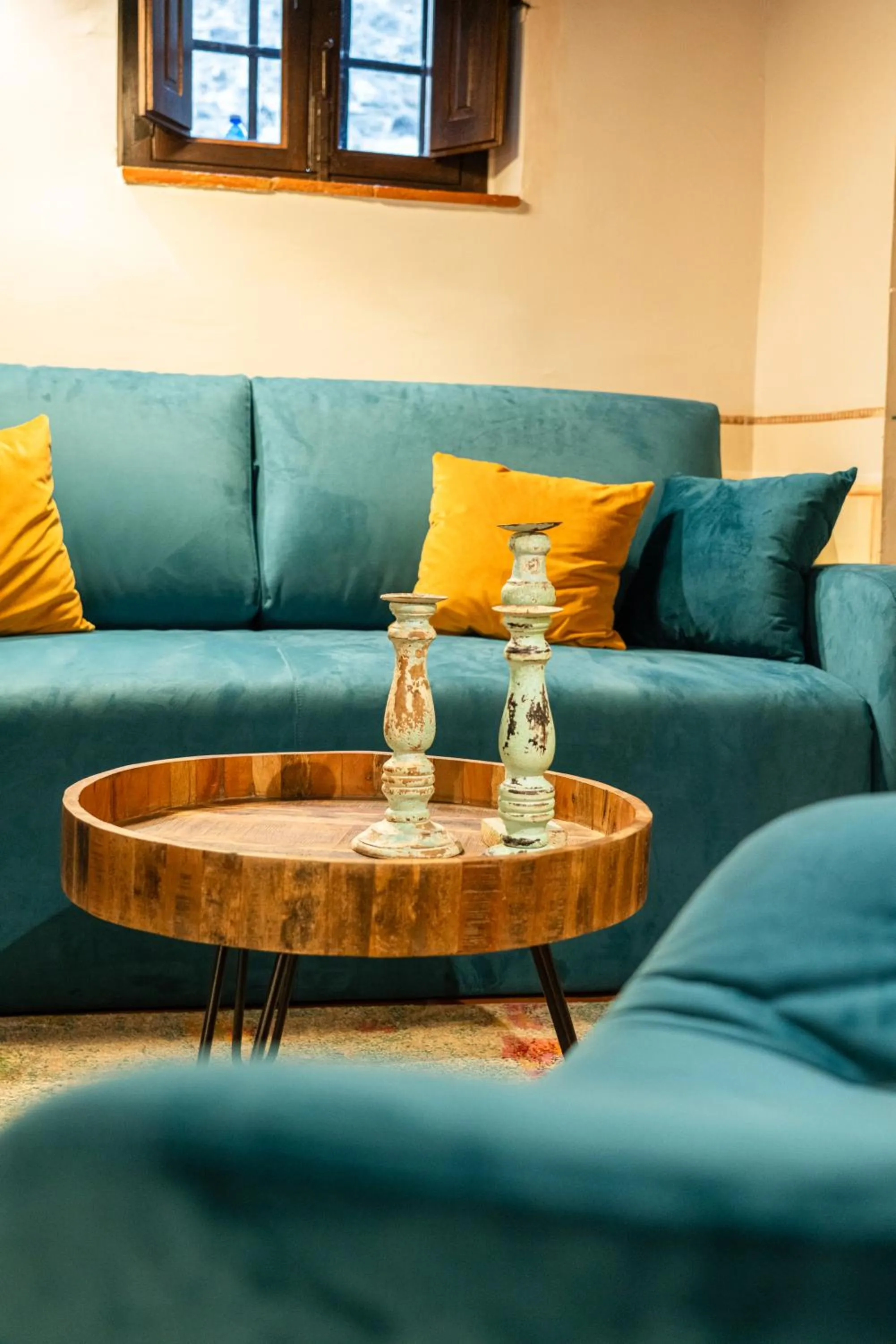 Seating area in Castello di Limatola