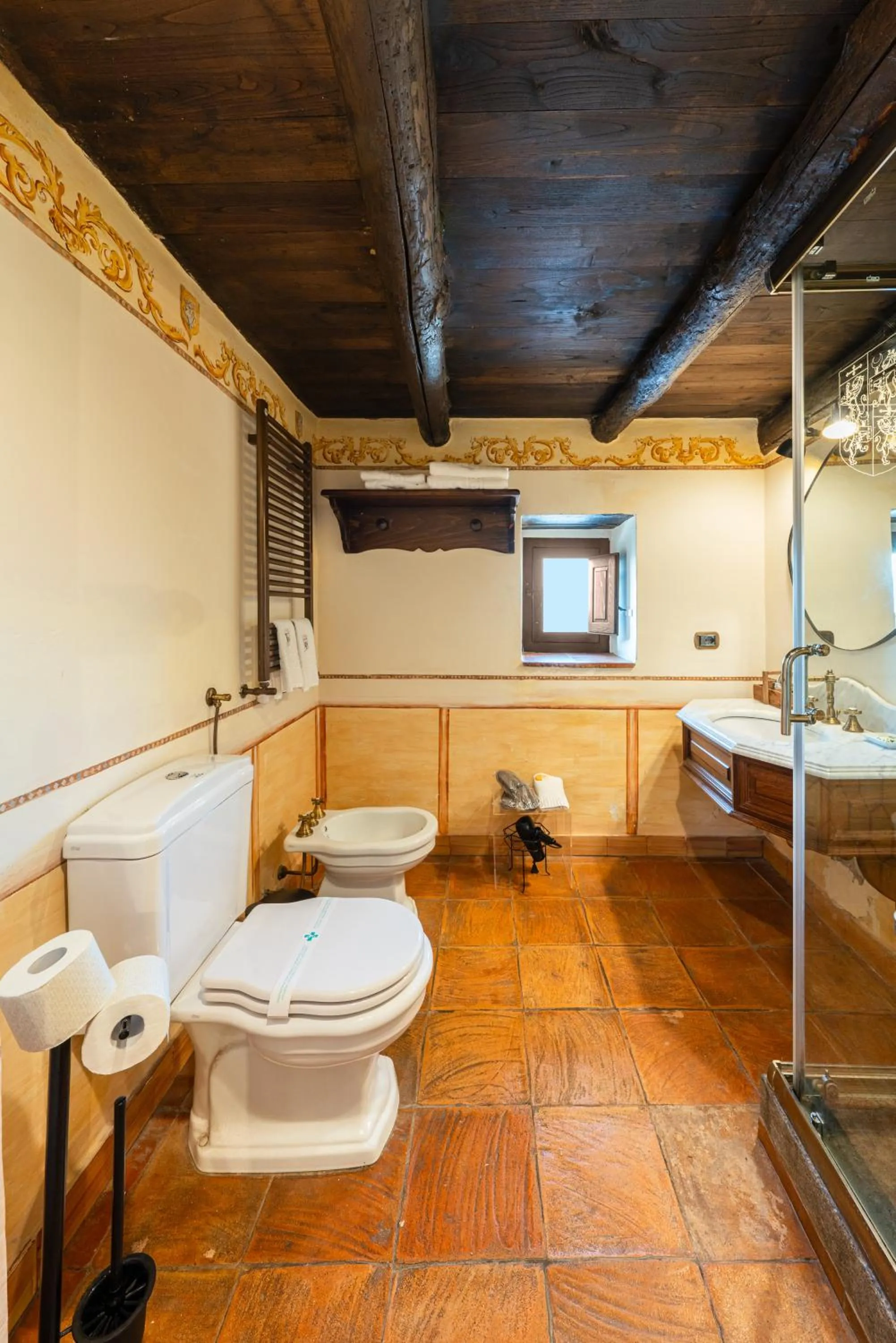 Shower in Castello di Limatola