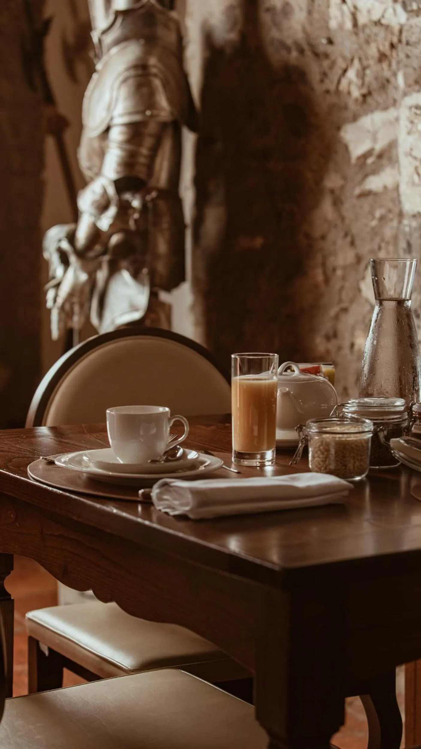 Breakfast in Castello di Limatola