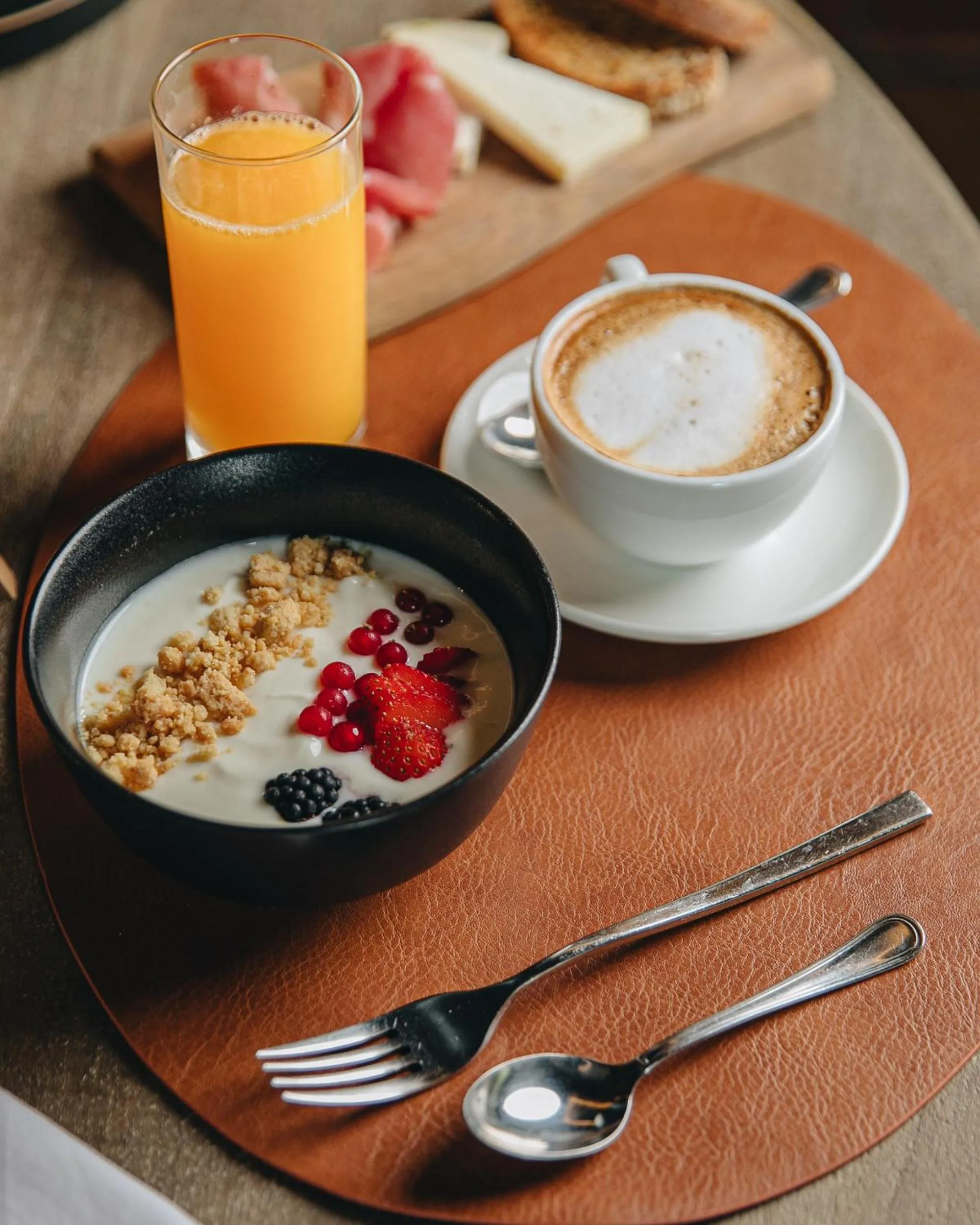 Breakfast in Castello di Limatola