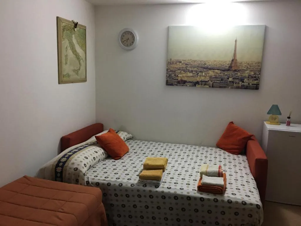 Bed in La tua casa a Matera