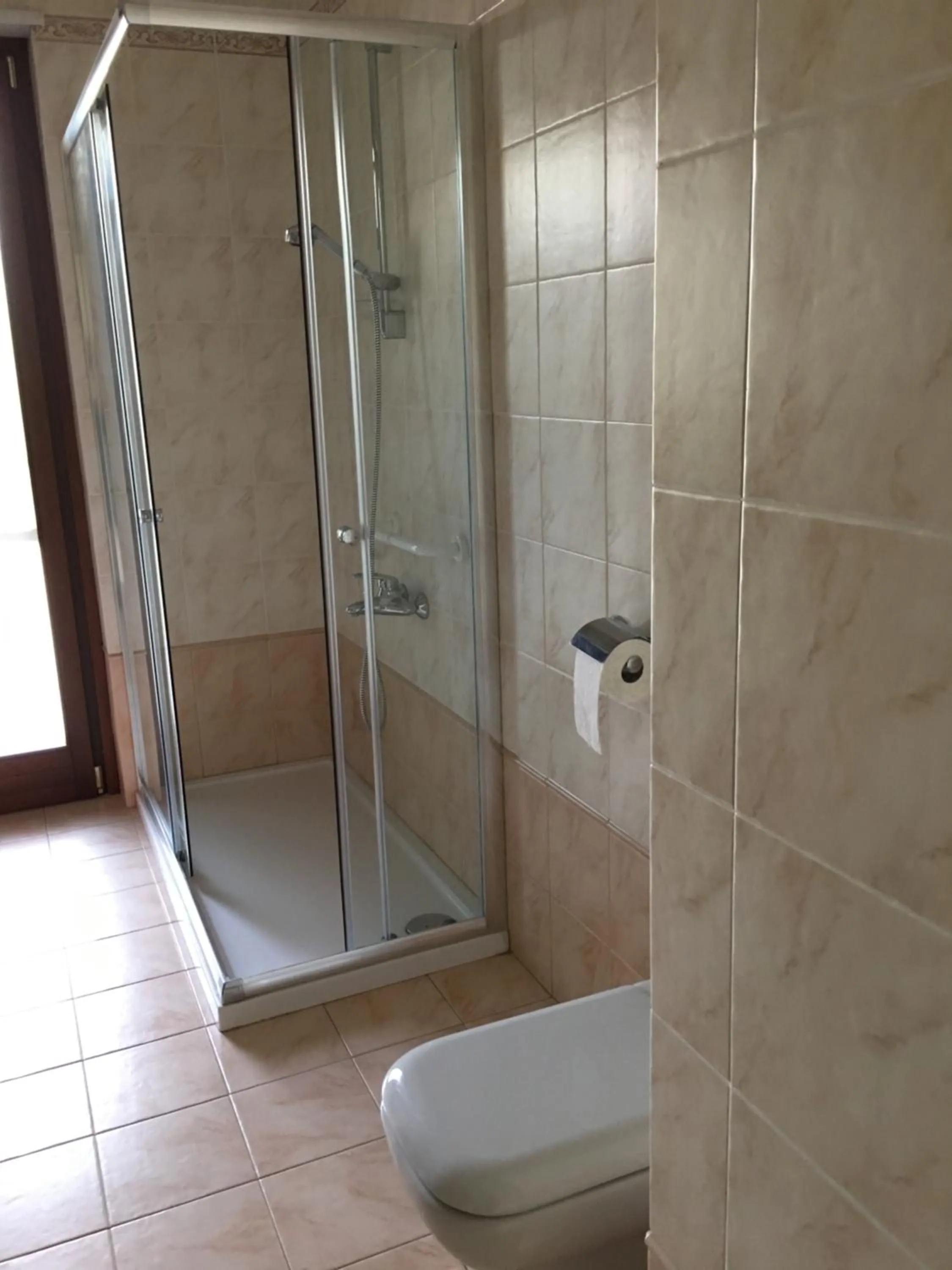 Shower in La tua casa a Matera