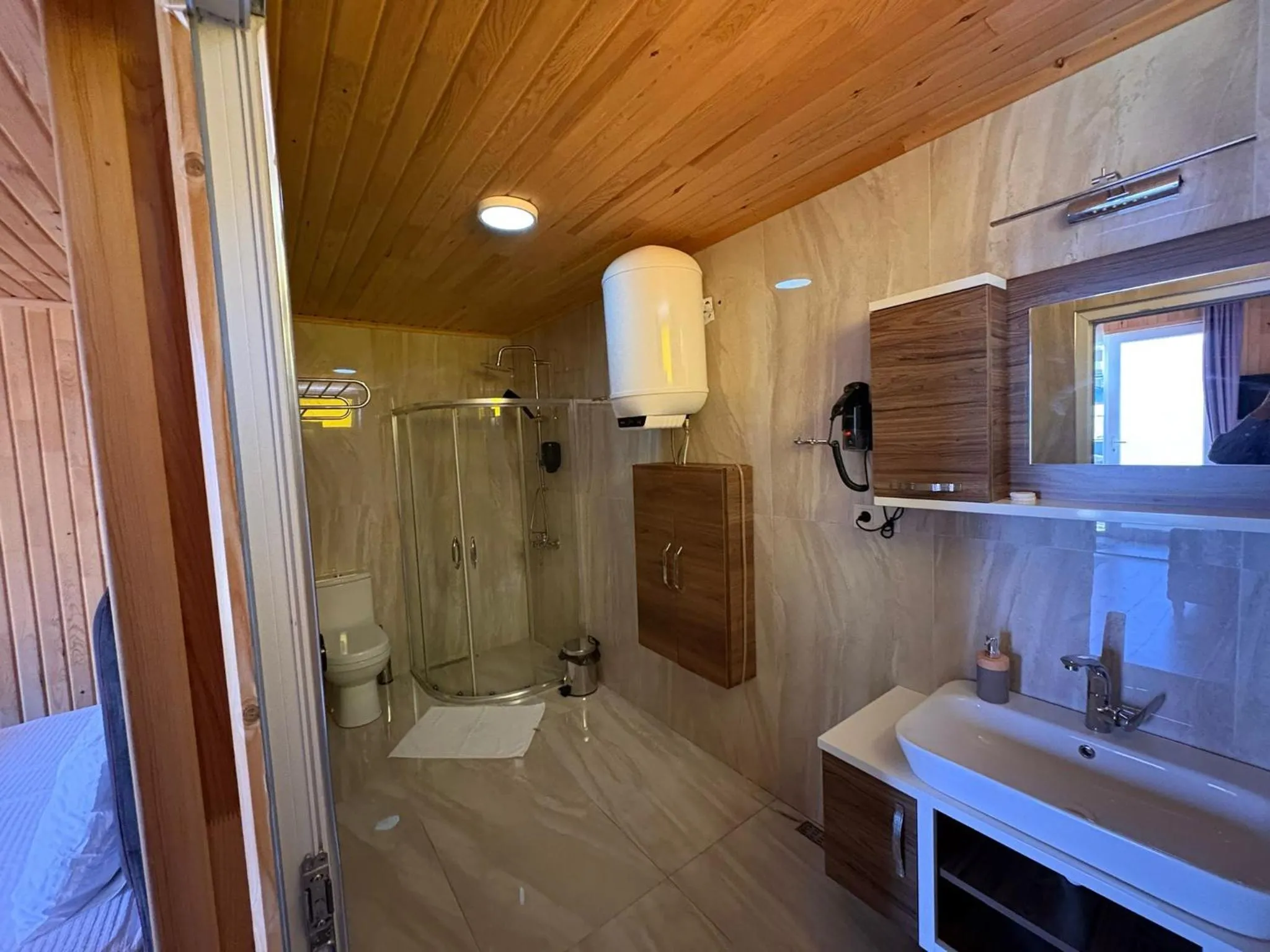 Bathroom in pınar kır evi