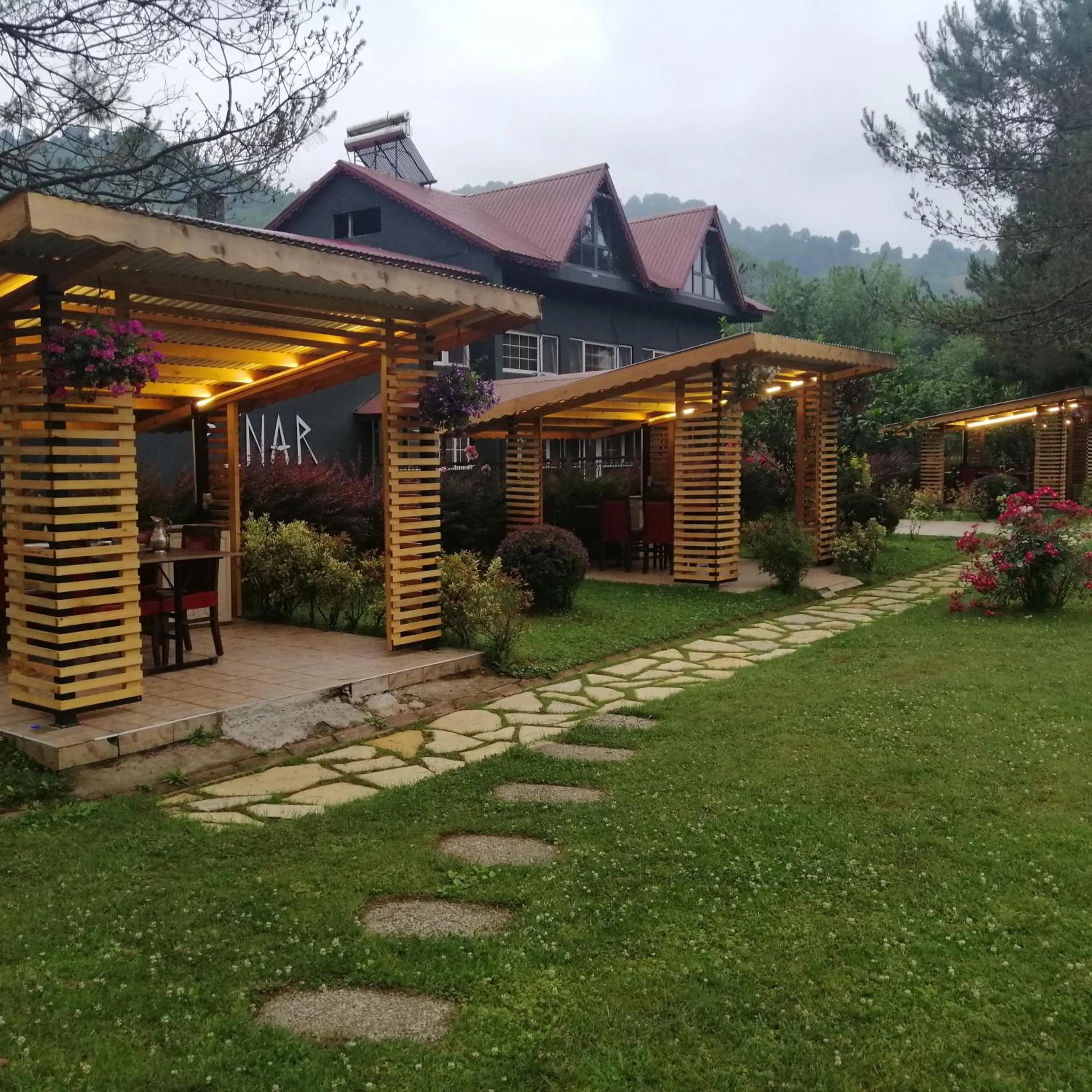 Garden in pınar kır evi