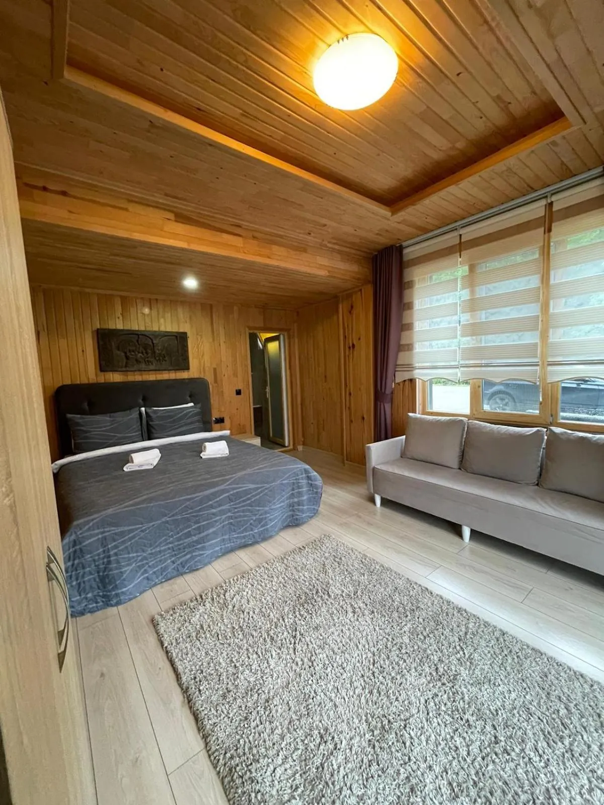 Photo of the whole room, Bed in pınar kır evi