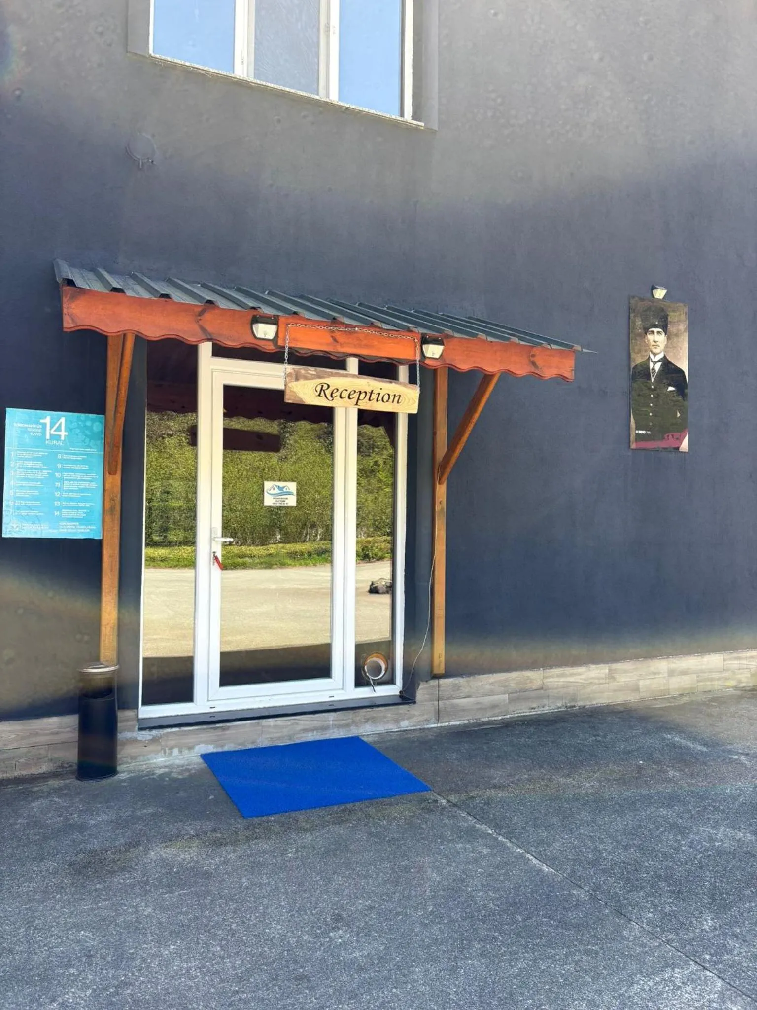 Lobby or reception in pınar kır evi