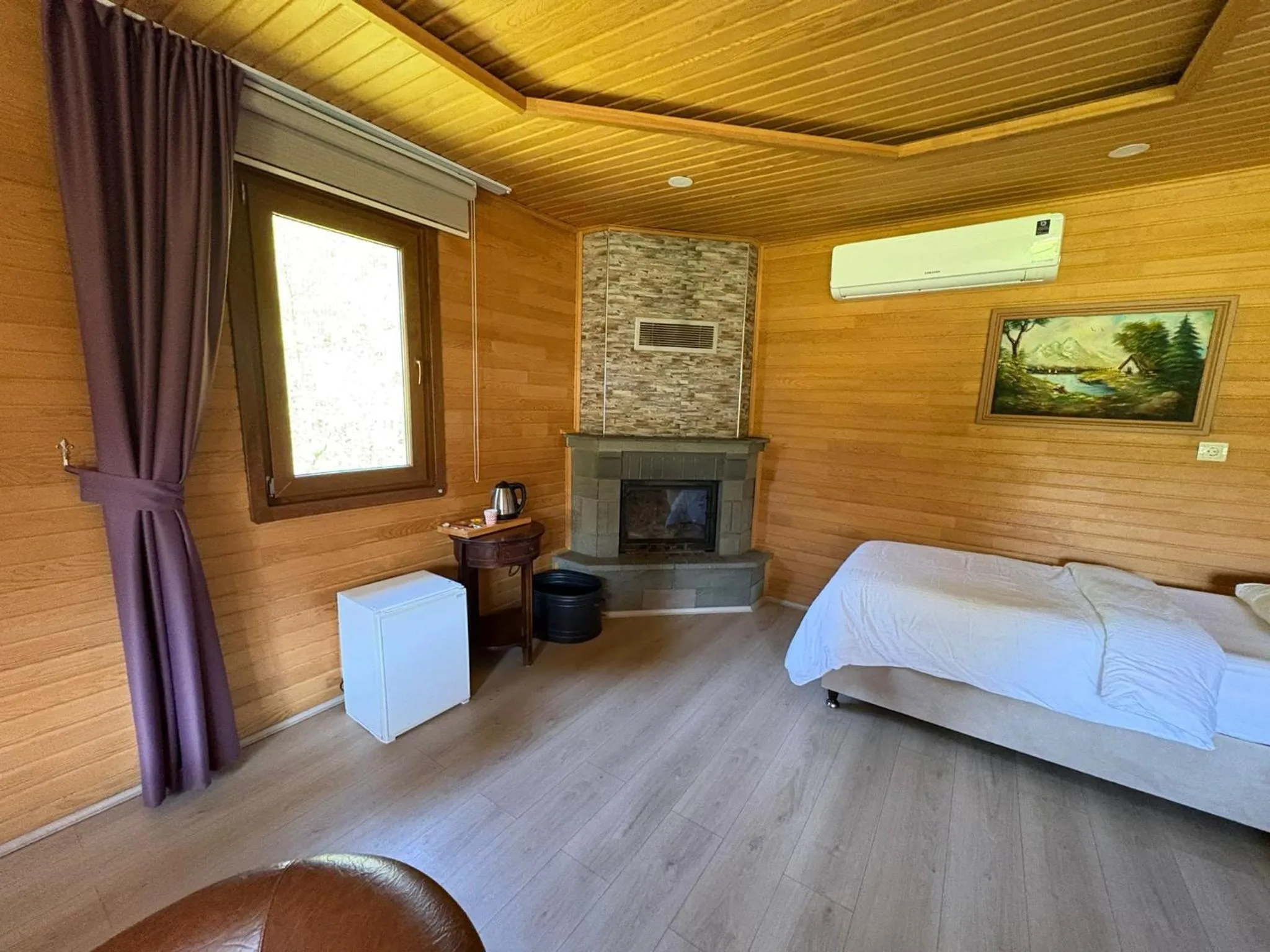 Photo of the whole room, Bed in pınar kır evi