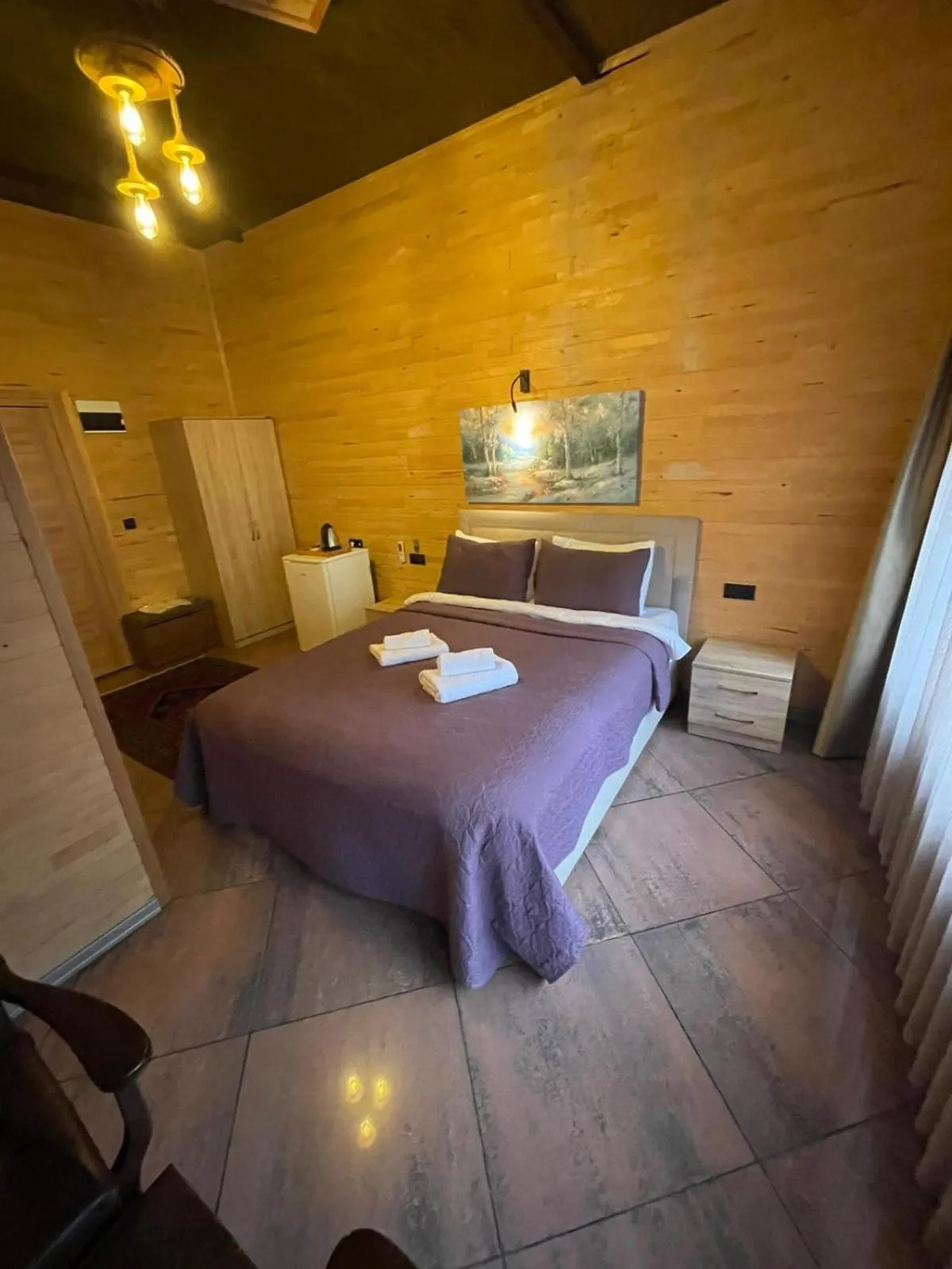 Photo of the whole room, Bed in pınar kır evi
