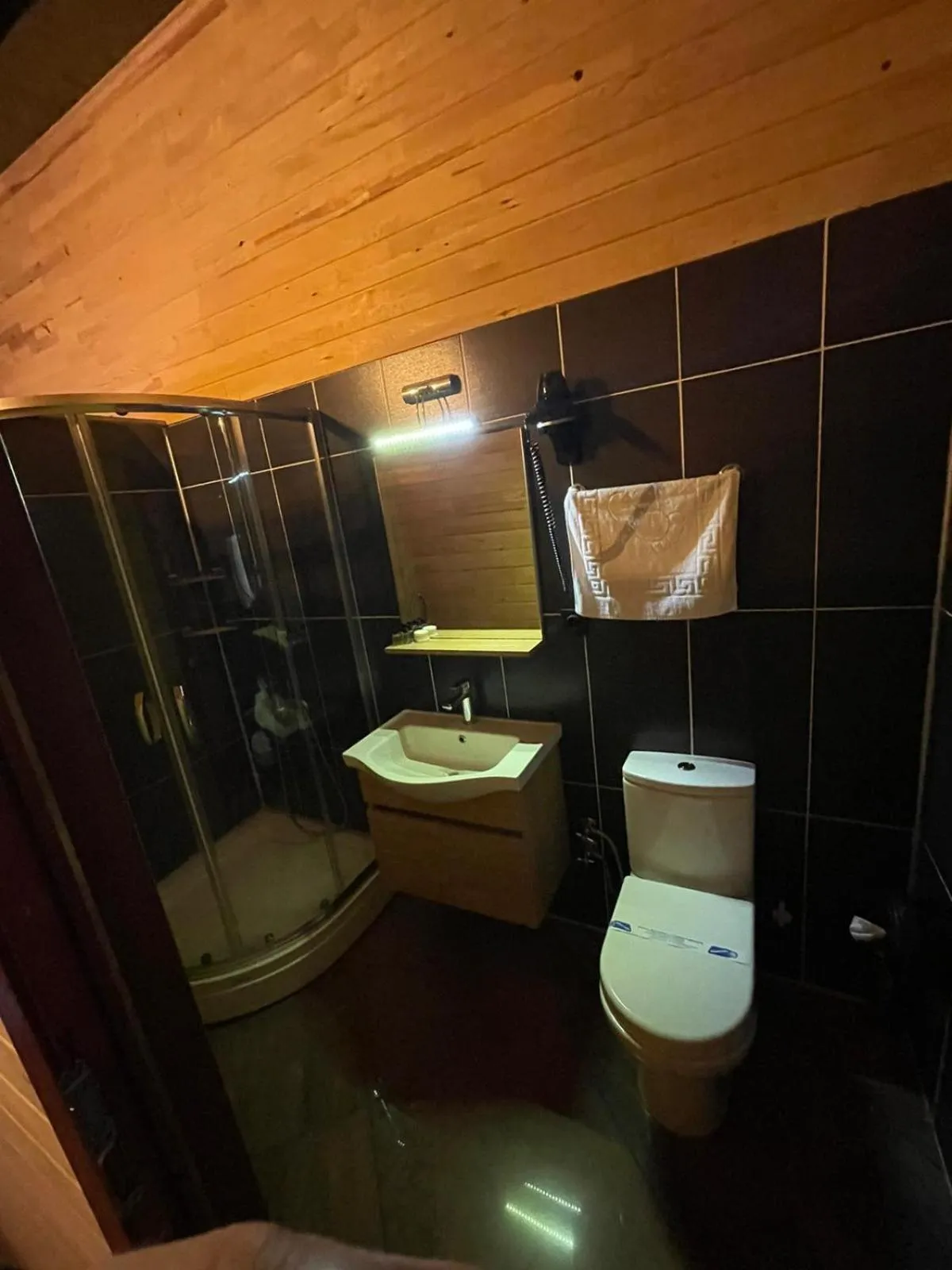 Bathroom in pınar kır evi