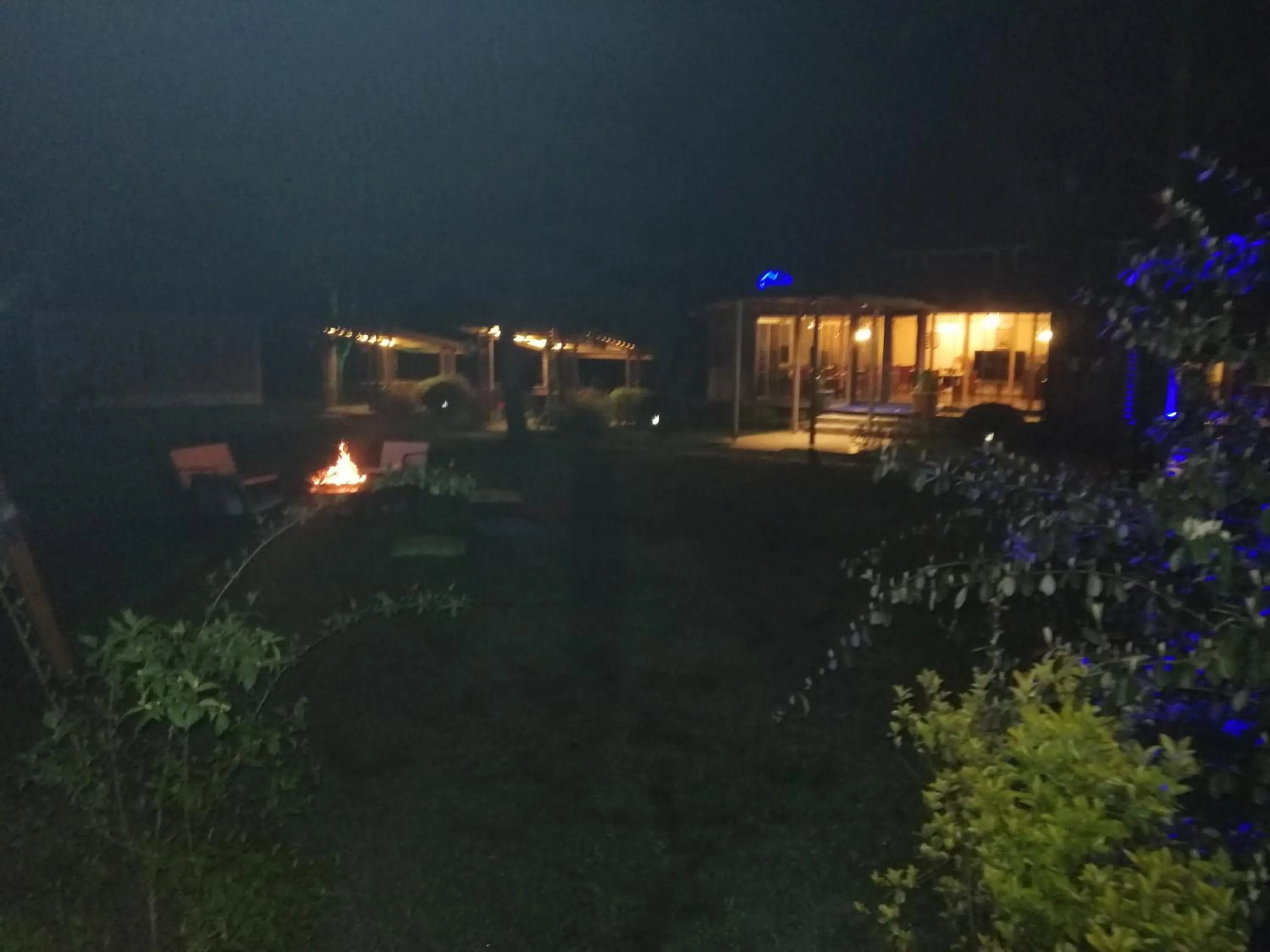 Garden view in pınar kır evi