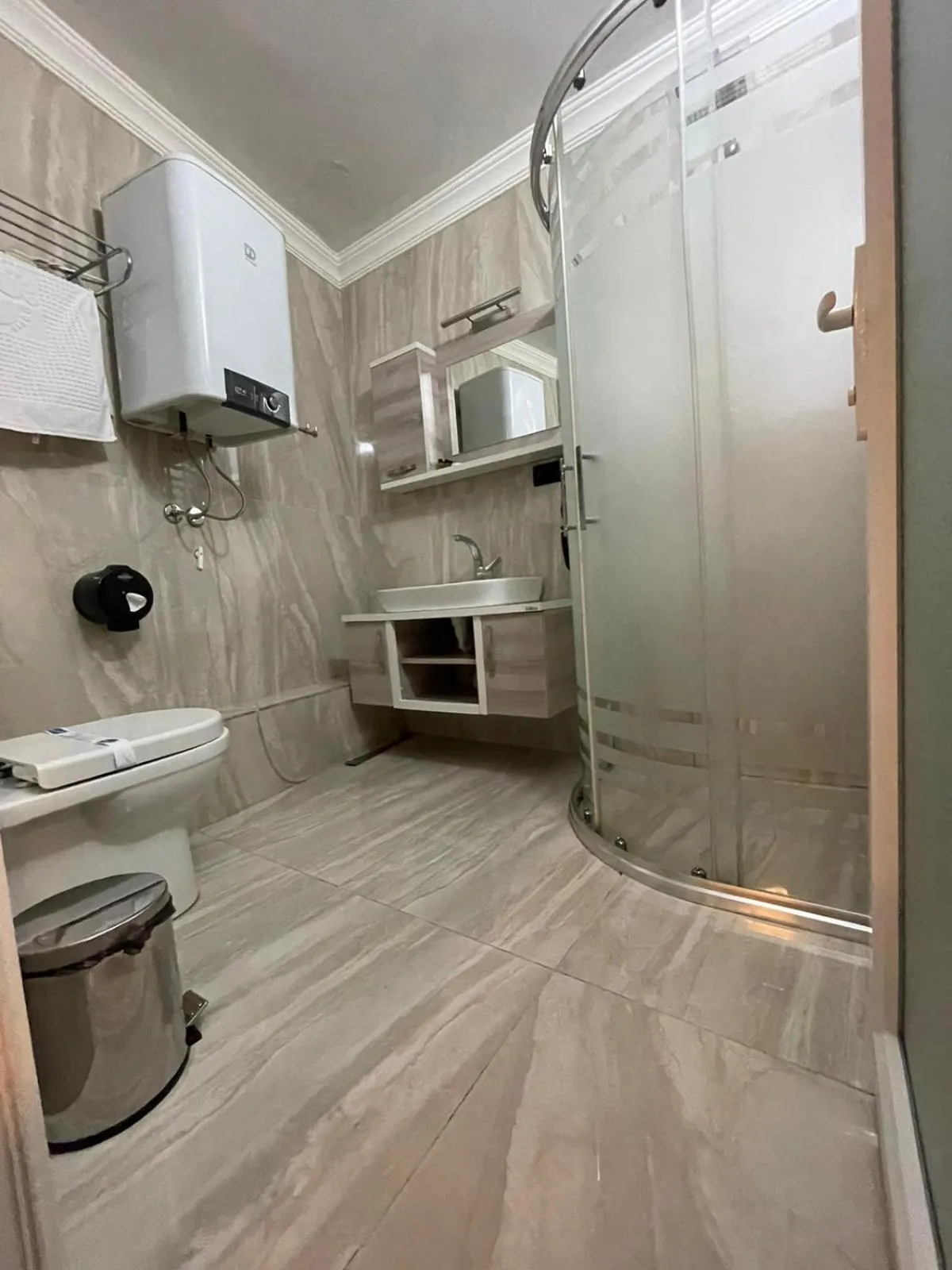 Bathroom in pınar kır evi