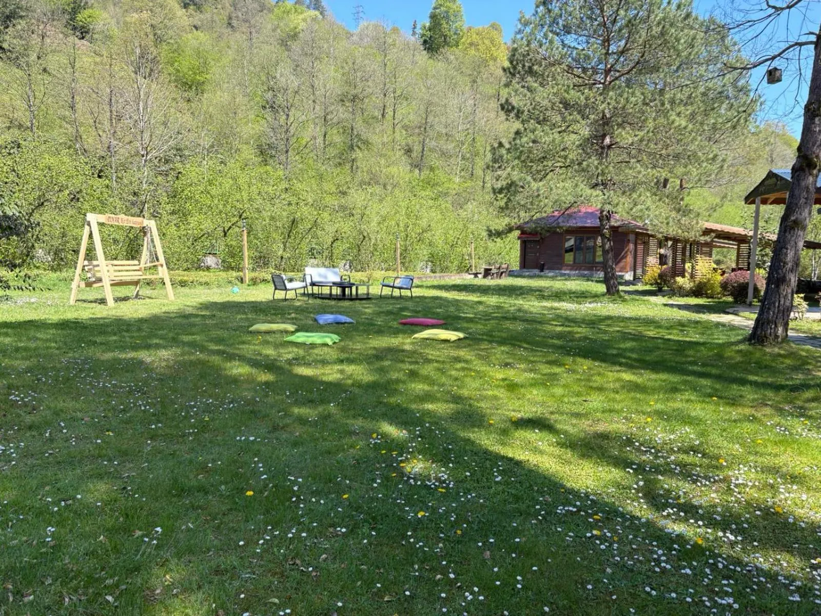 Garden in pınar kır evi