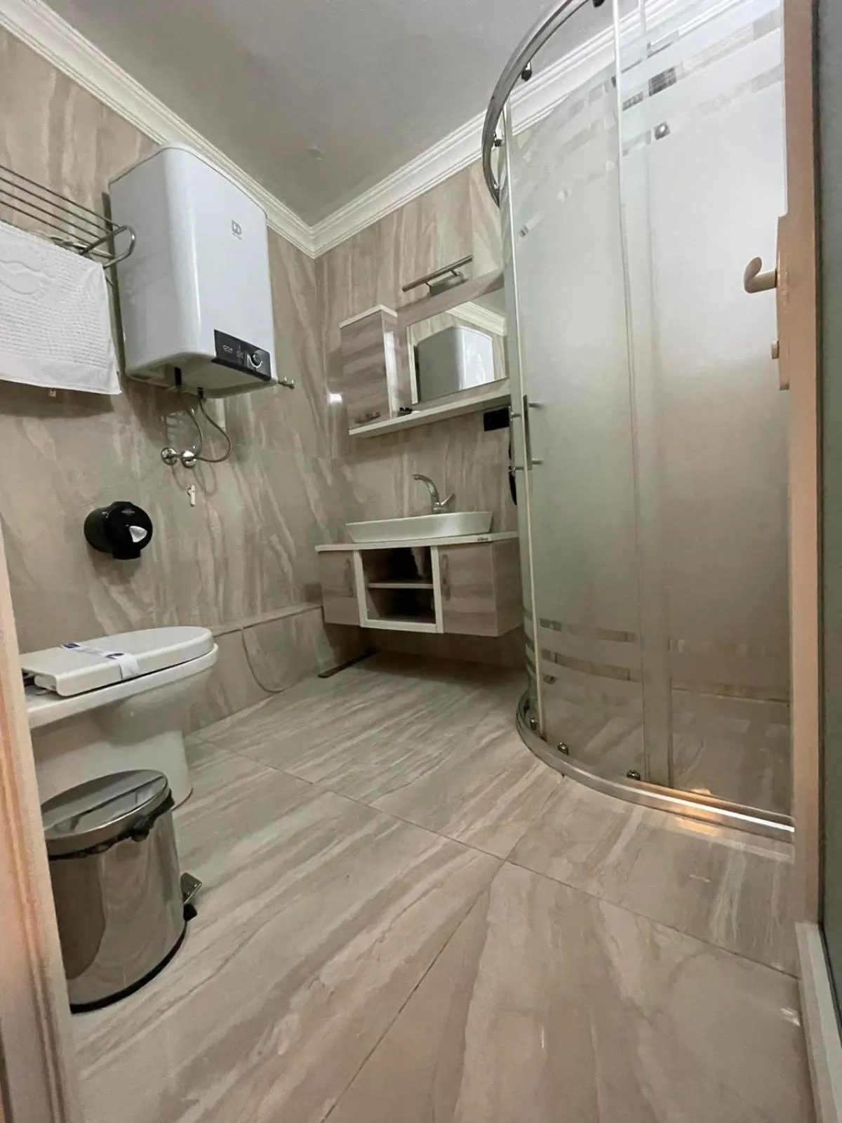 Bathroom in pınar kır evi