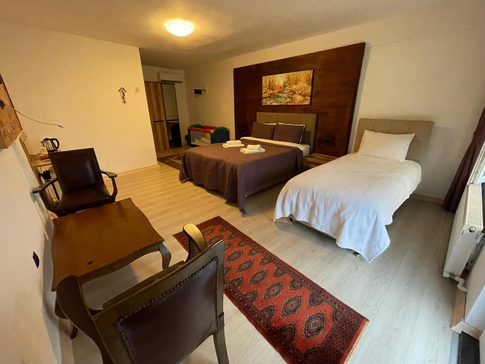 Photo of the whole room, Bed in pınar kır evi