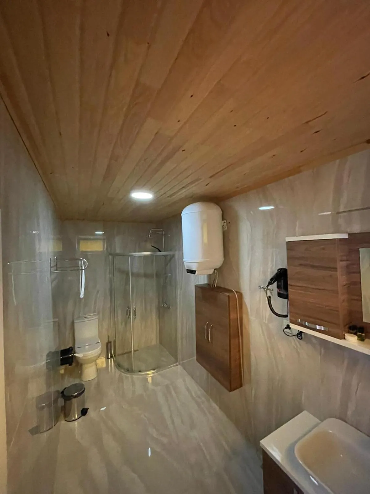 Bathroom in pınar kır evi