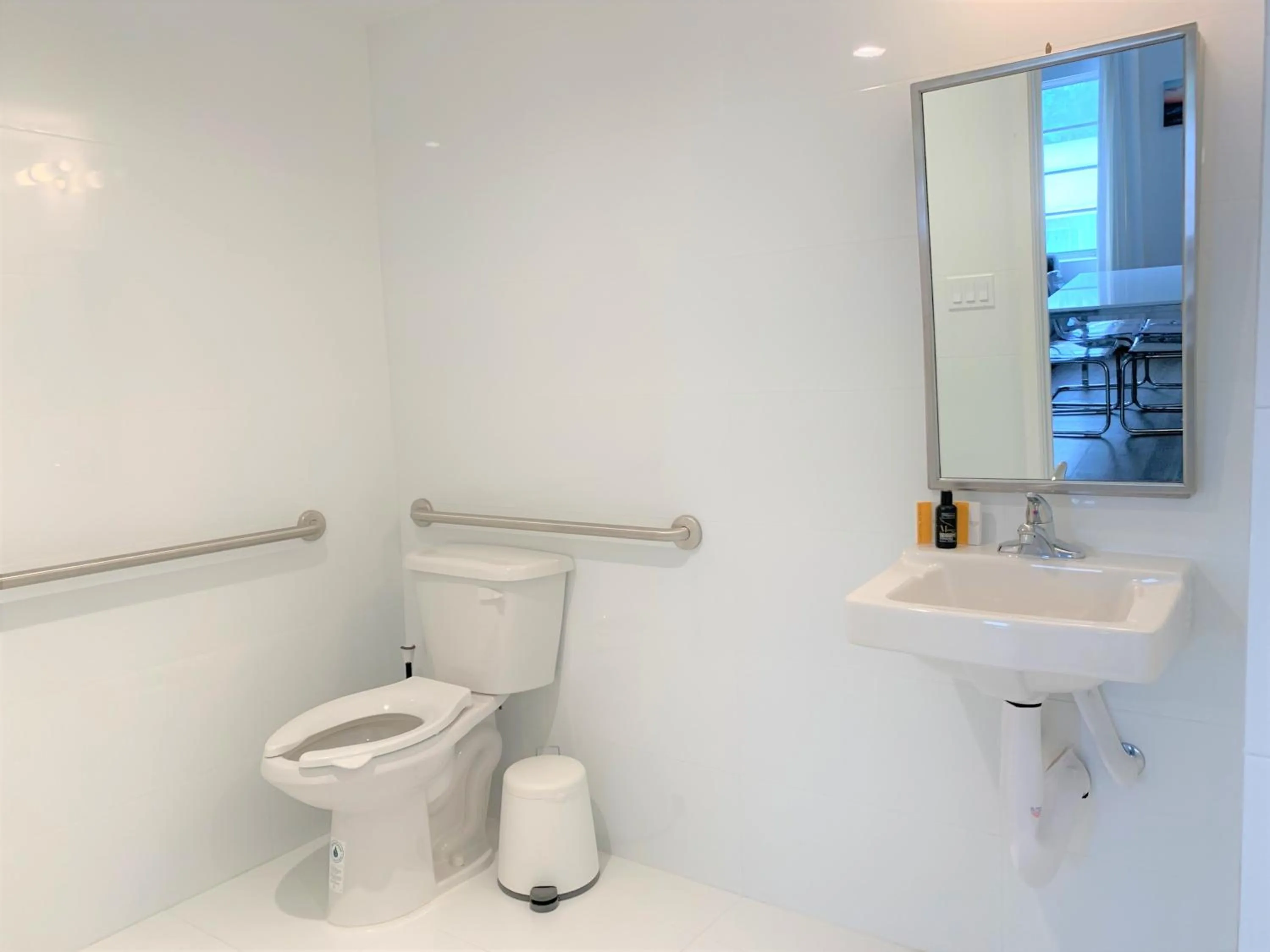 Bathroom in 12th & Ocean Suites by LuxUrban