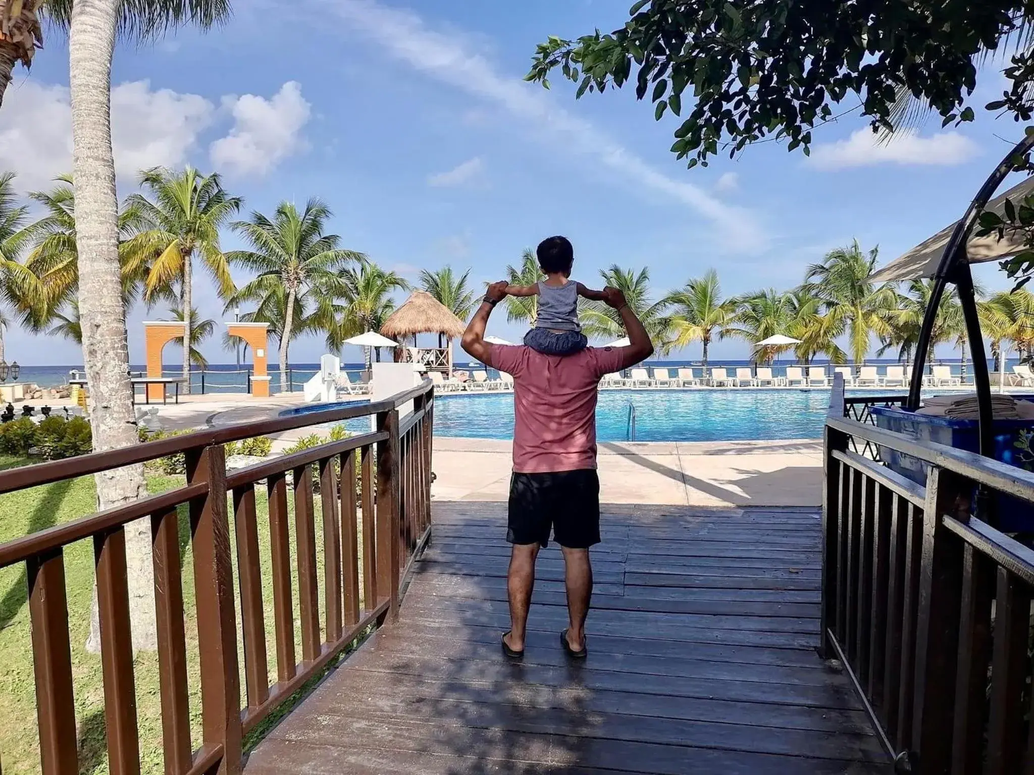 Swimming pool in Occidental Cozumel - All Inclusive Swimming pool in Occidental Cozumel - All Inclusive