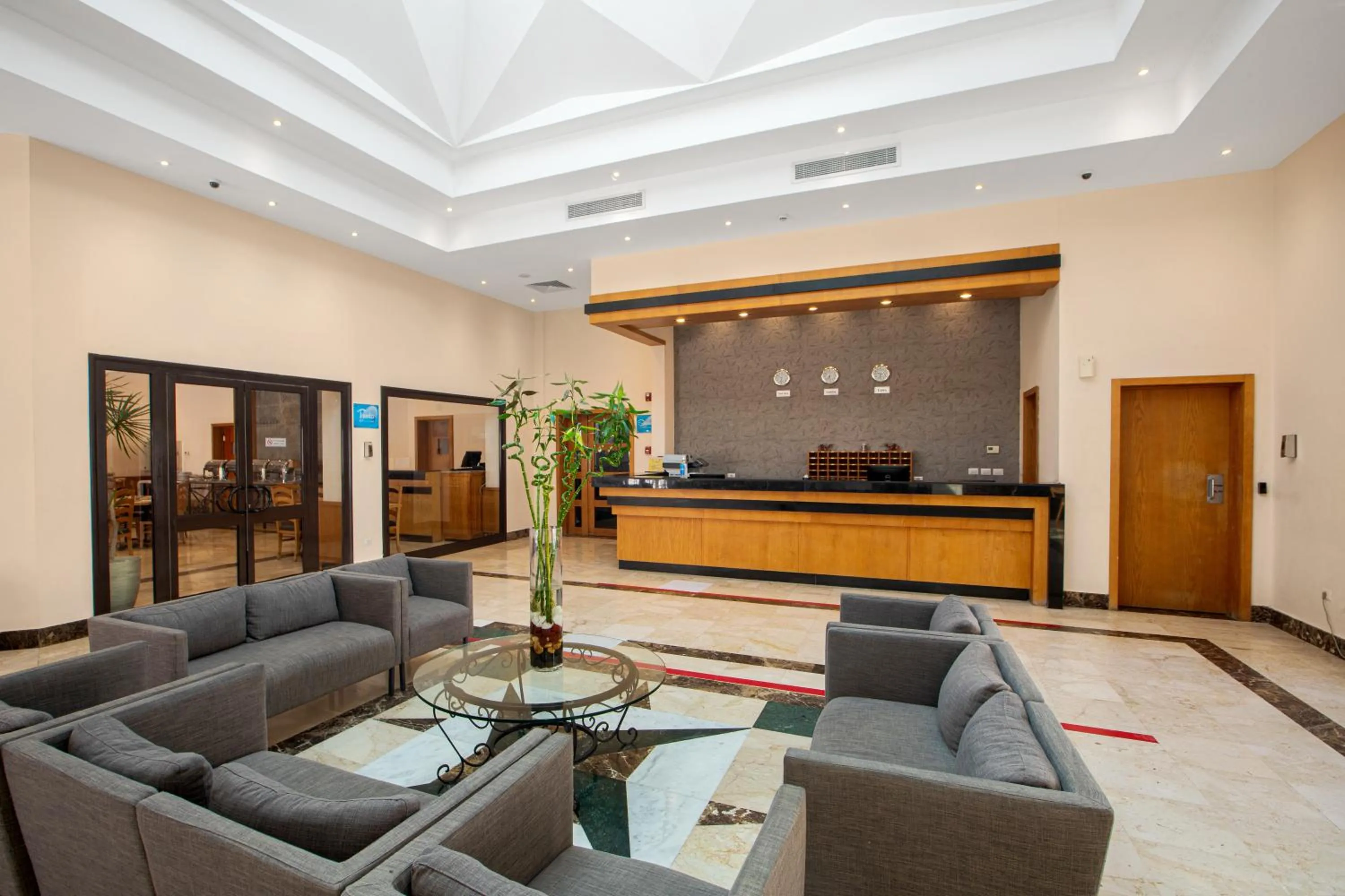 Lobby or reception in Sky View Suites Hotel