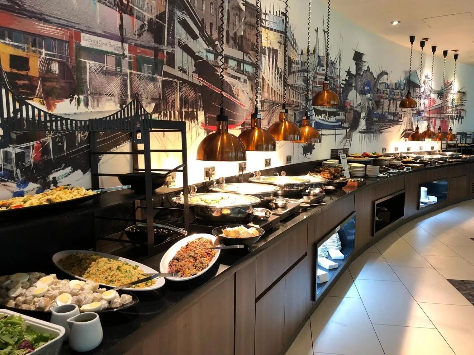 Restaurant/places to eat in Mercure Bristol Holland House Hotel & Spa