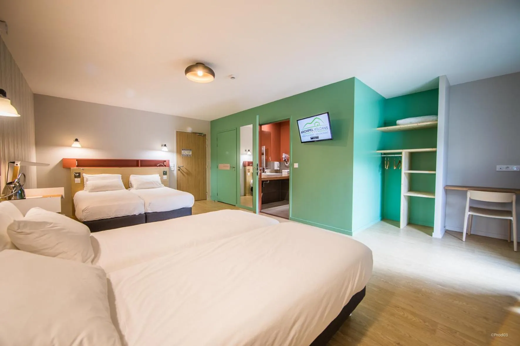 Bedroom, Bed in Archipel Volcans