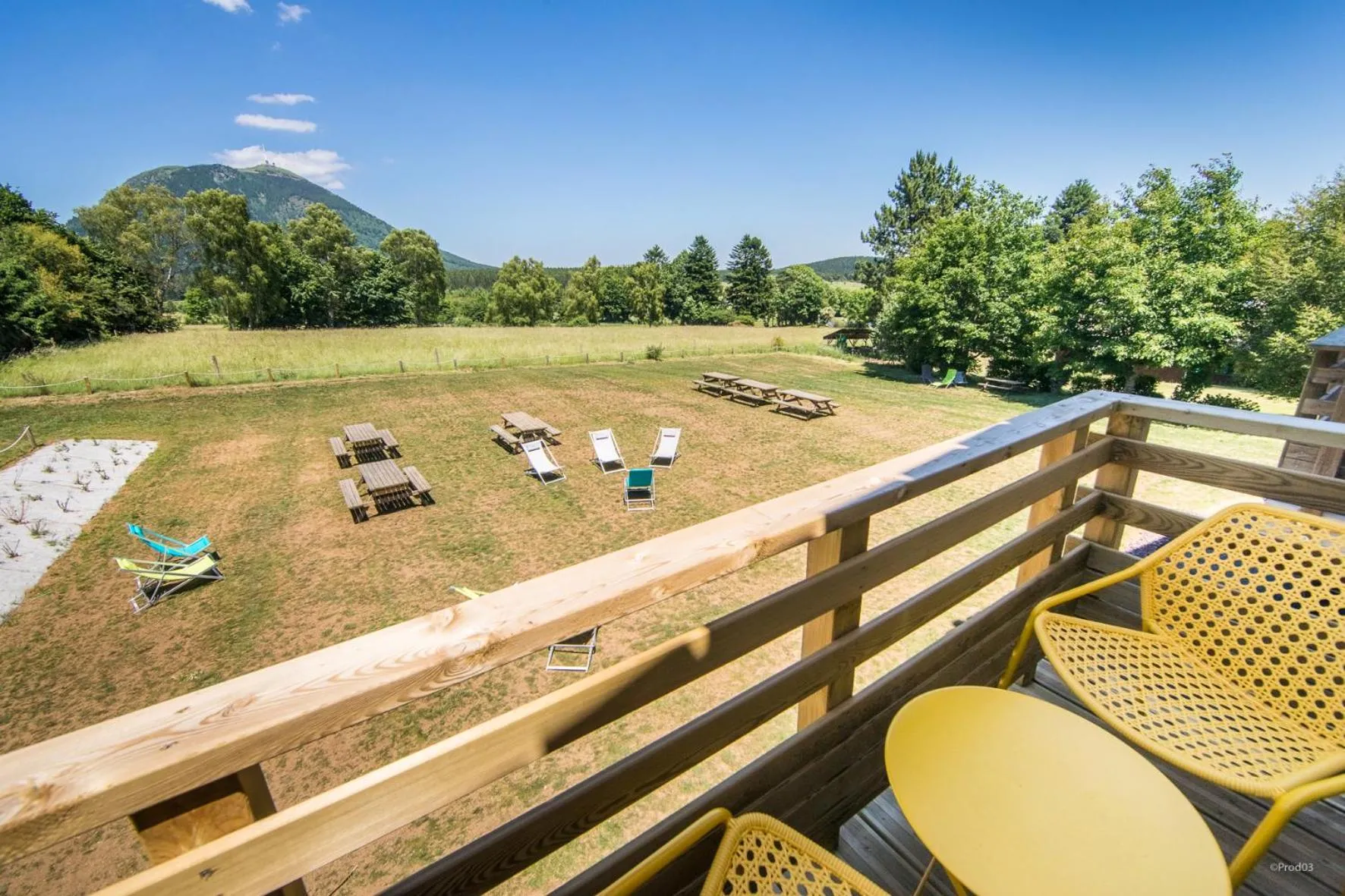 Garden view in Archipel Volcans