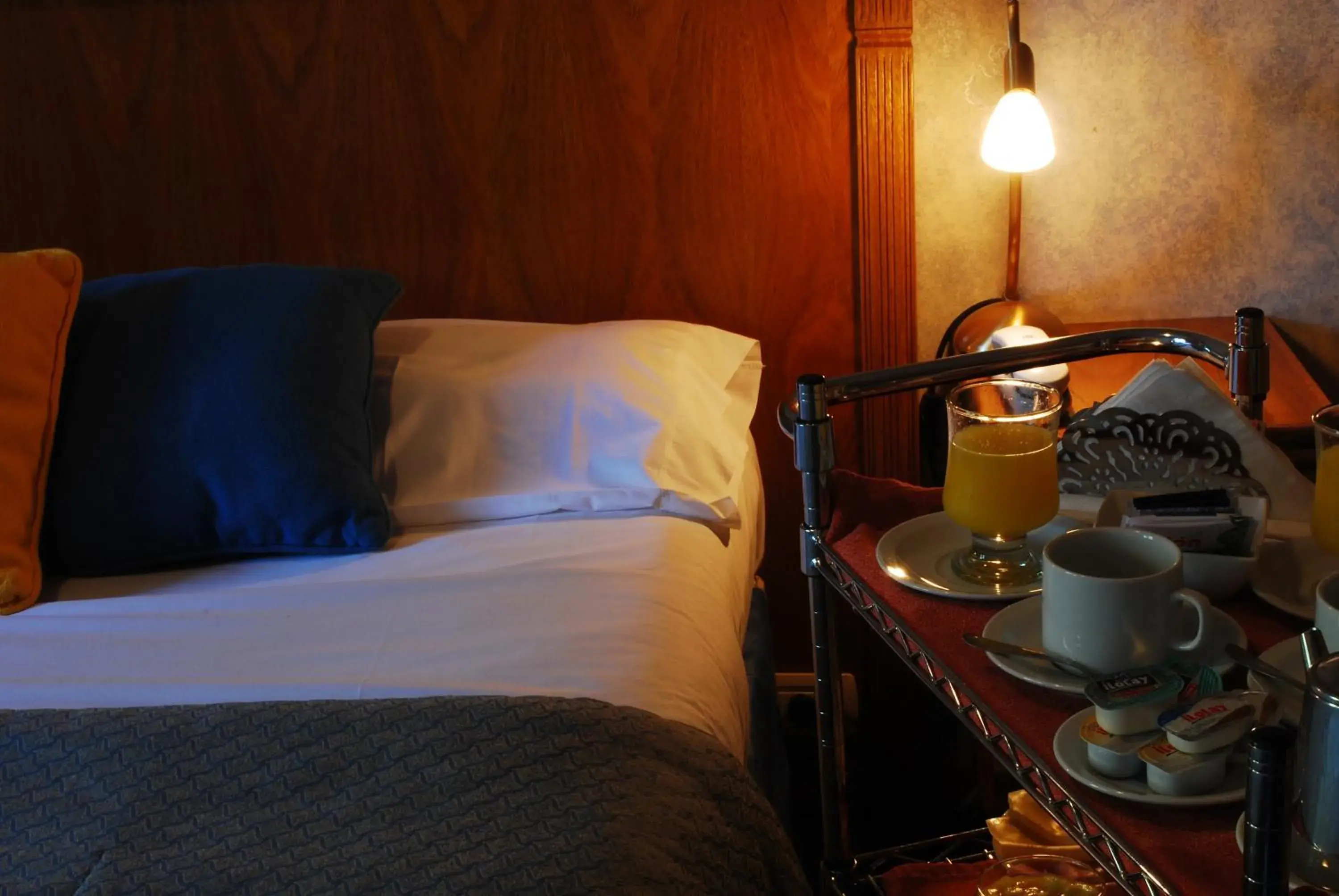 Decorative detail, Bed in Altezza Apart Suites Decorative detail, Bed in Altezza Apart Suites