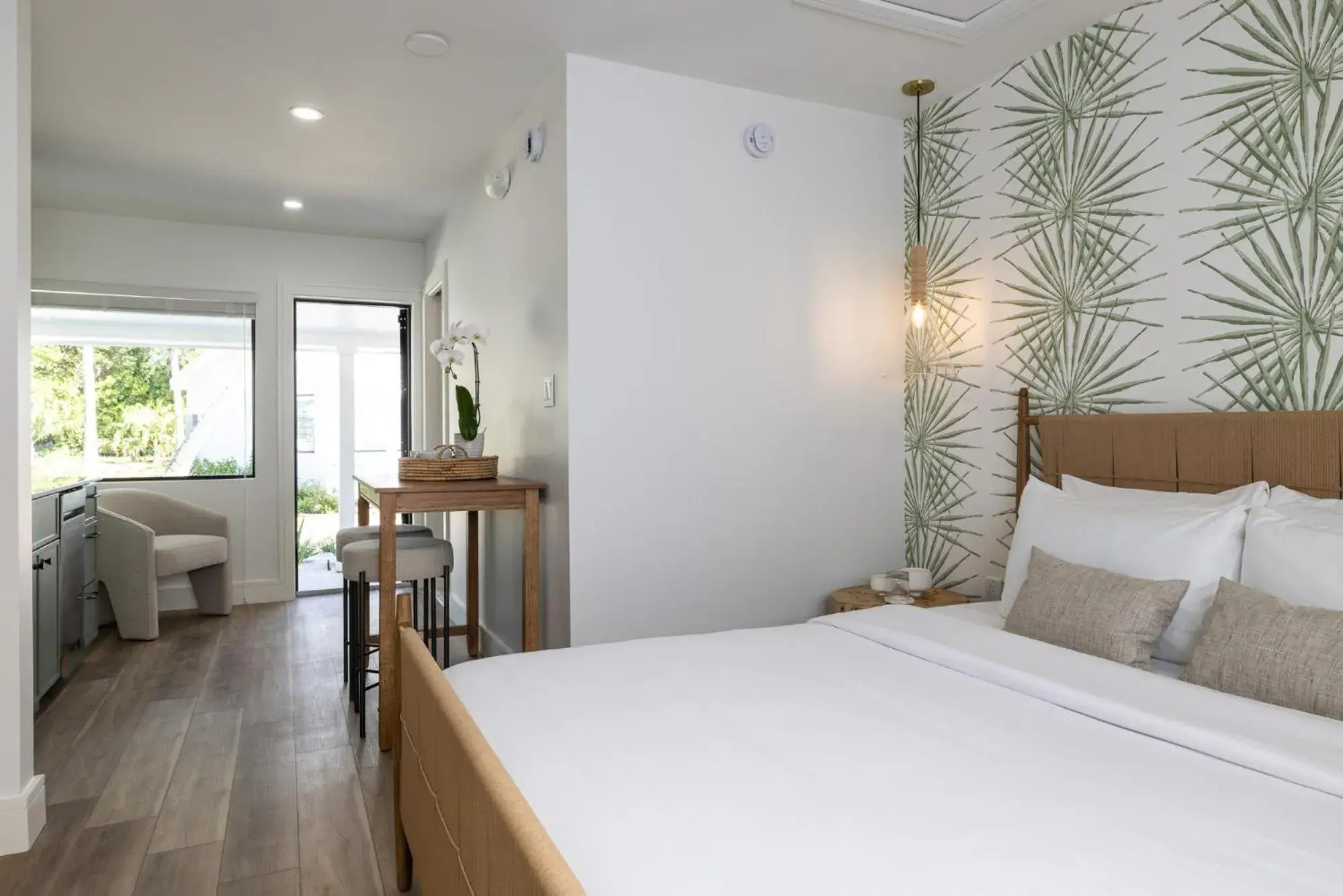 Bed in Pines & Palms Resort Bed in Pines & Palms Resort