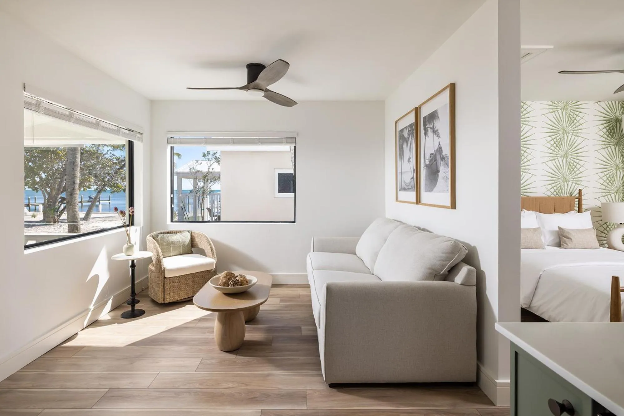 Bed in Pines &amp; Palms Resort